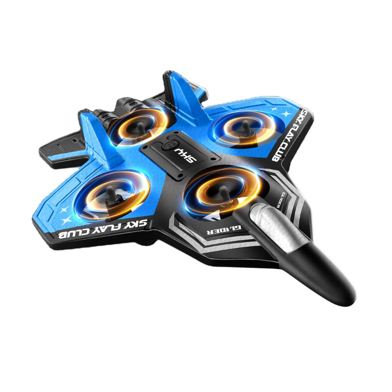 Avion a Control Remoto Acrobatico 360 Grados Jet de Rotacion-4