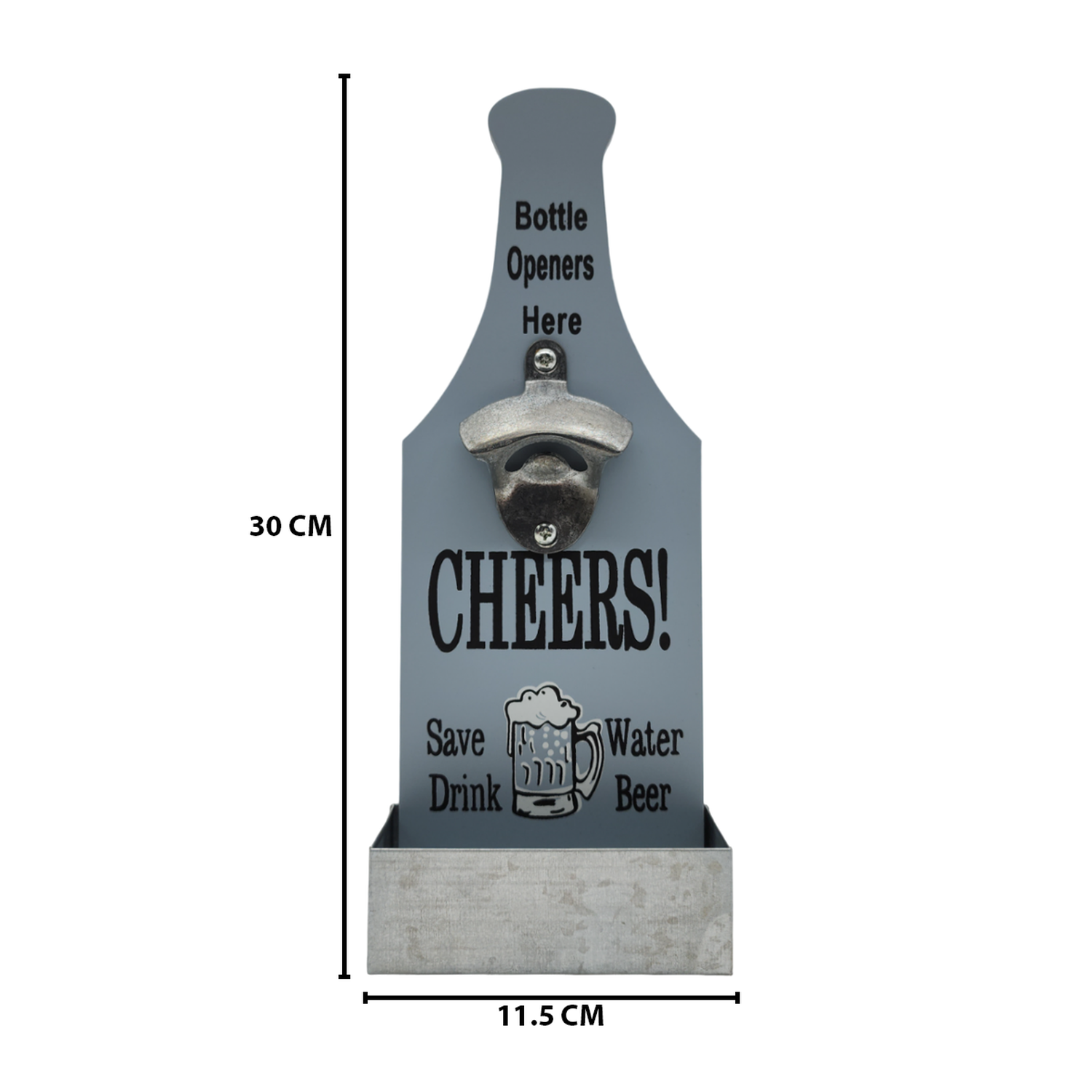 Destapador De Botellas Cerveza De Pared Diseño Bar Terraza-5