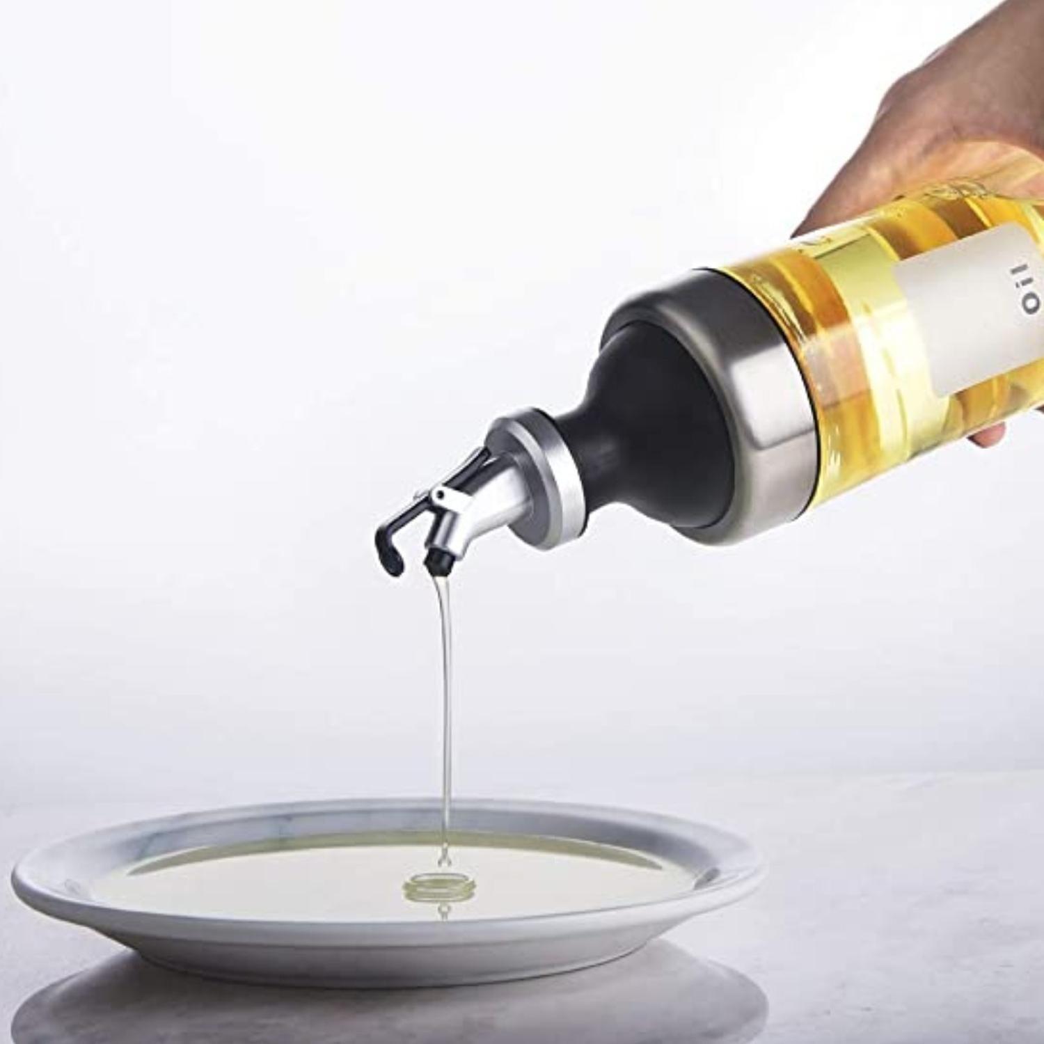 Dispensador De Aceite Vinagre Con Dosificador De Vidrio-4