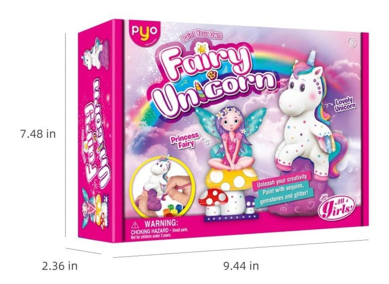 Kit Pinta Unicornio Y Princesa Juego Didáctico Educativo-6