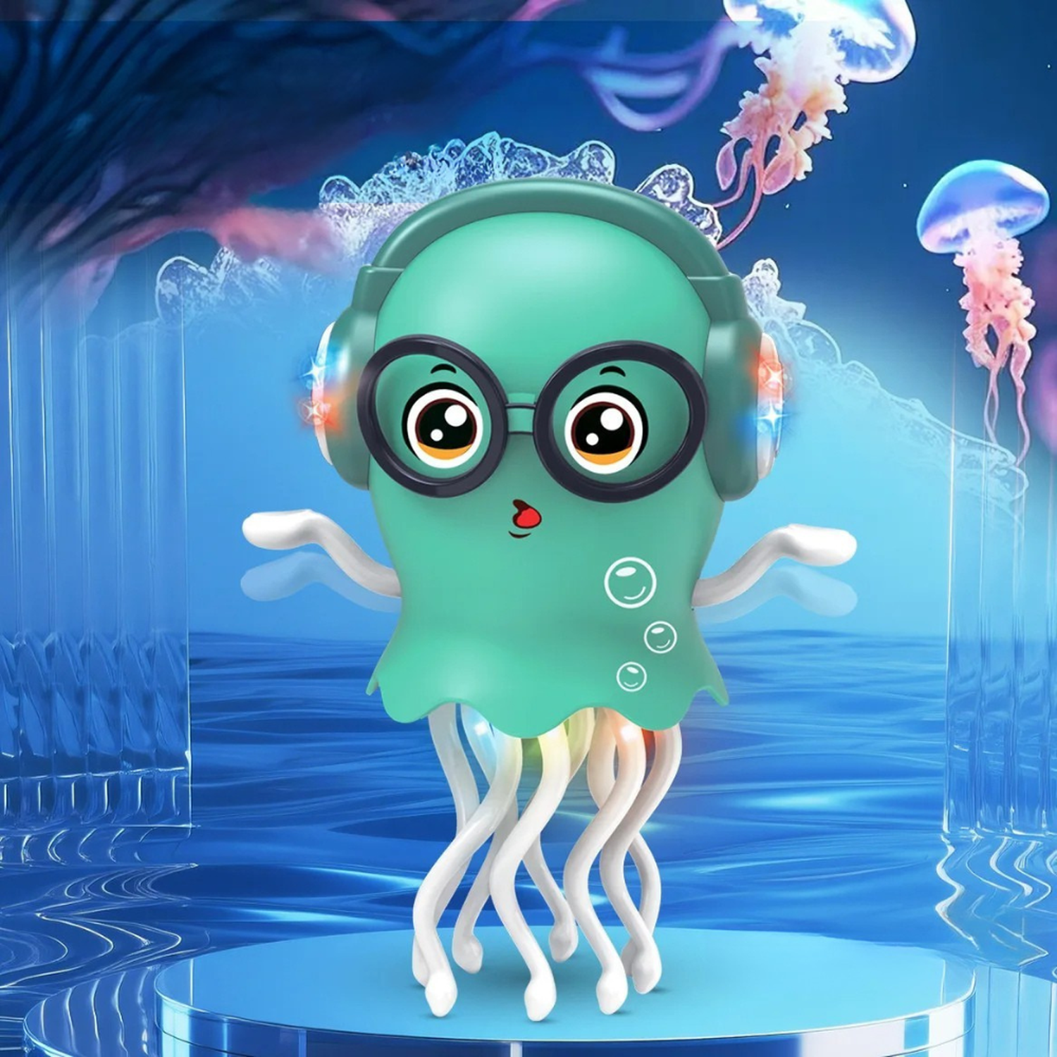 Juguete Pulpo Bailarin Interactivo Musical Con Luces-2