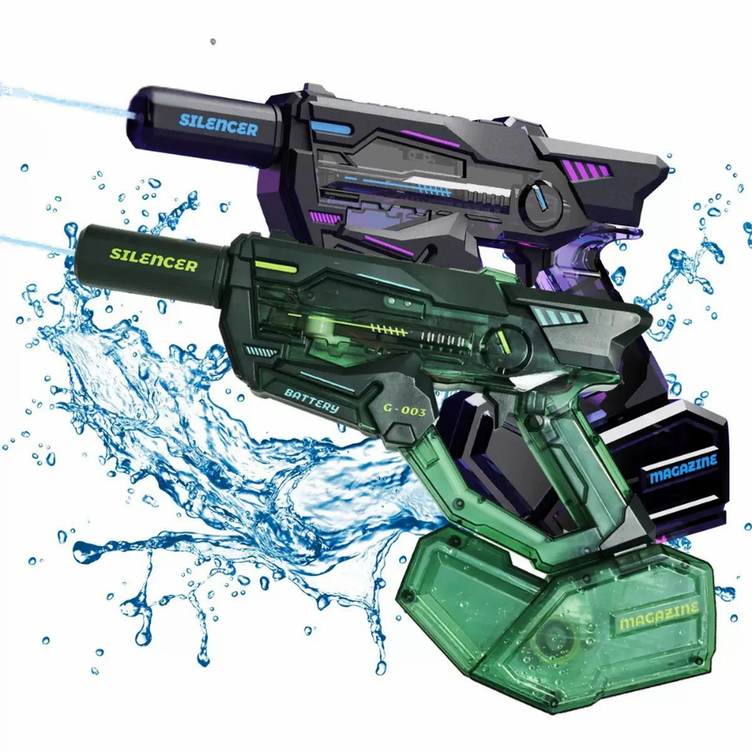 Pistola de Agua Electrica Automatica Alta Presion Verano-4