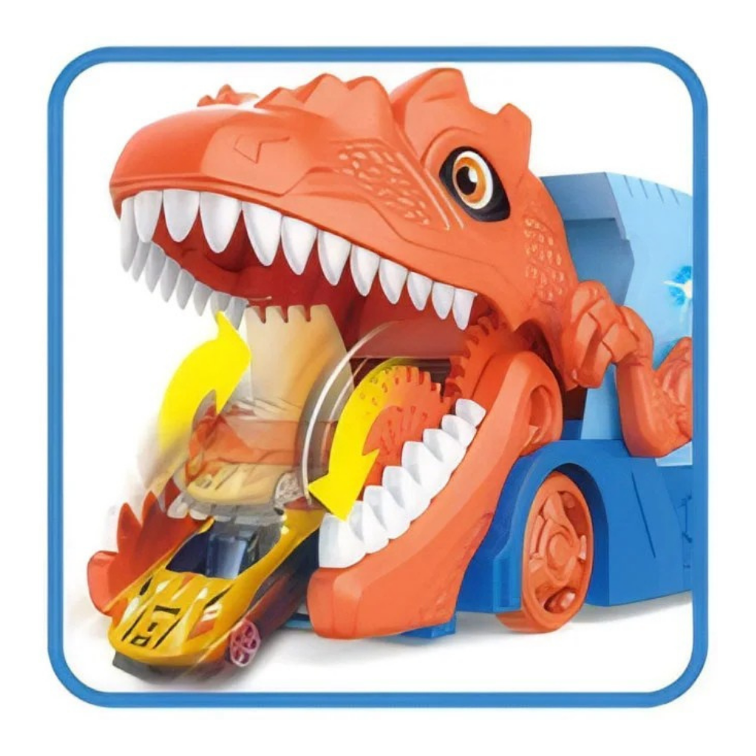 Camion Transportador Porta Autitos Infantil Dinosaurio Juego-3