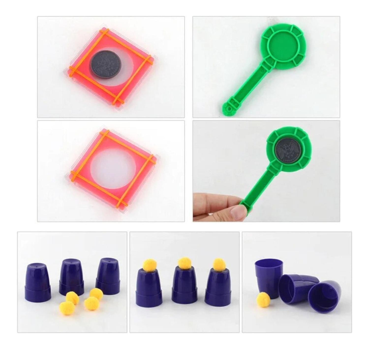 Set Juego De Magia Magic 45 Trucos De Mago Con Varita Niños-3