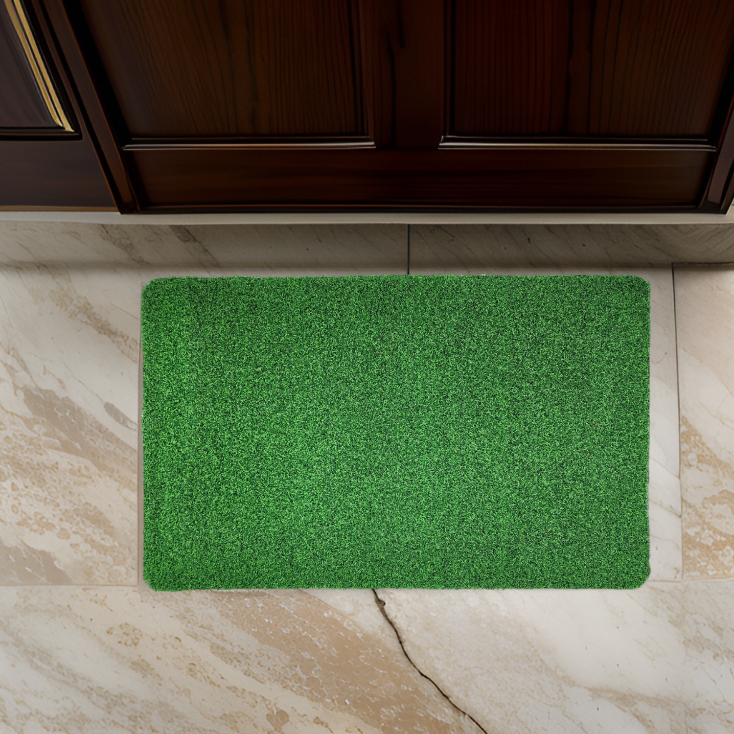 Alfombra Limpiapies Alfombra De Entrada Pasto Sintetico Baño-3