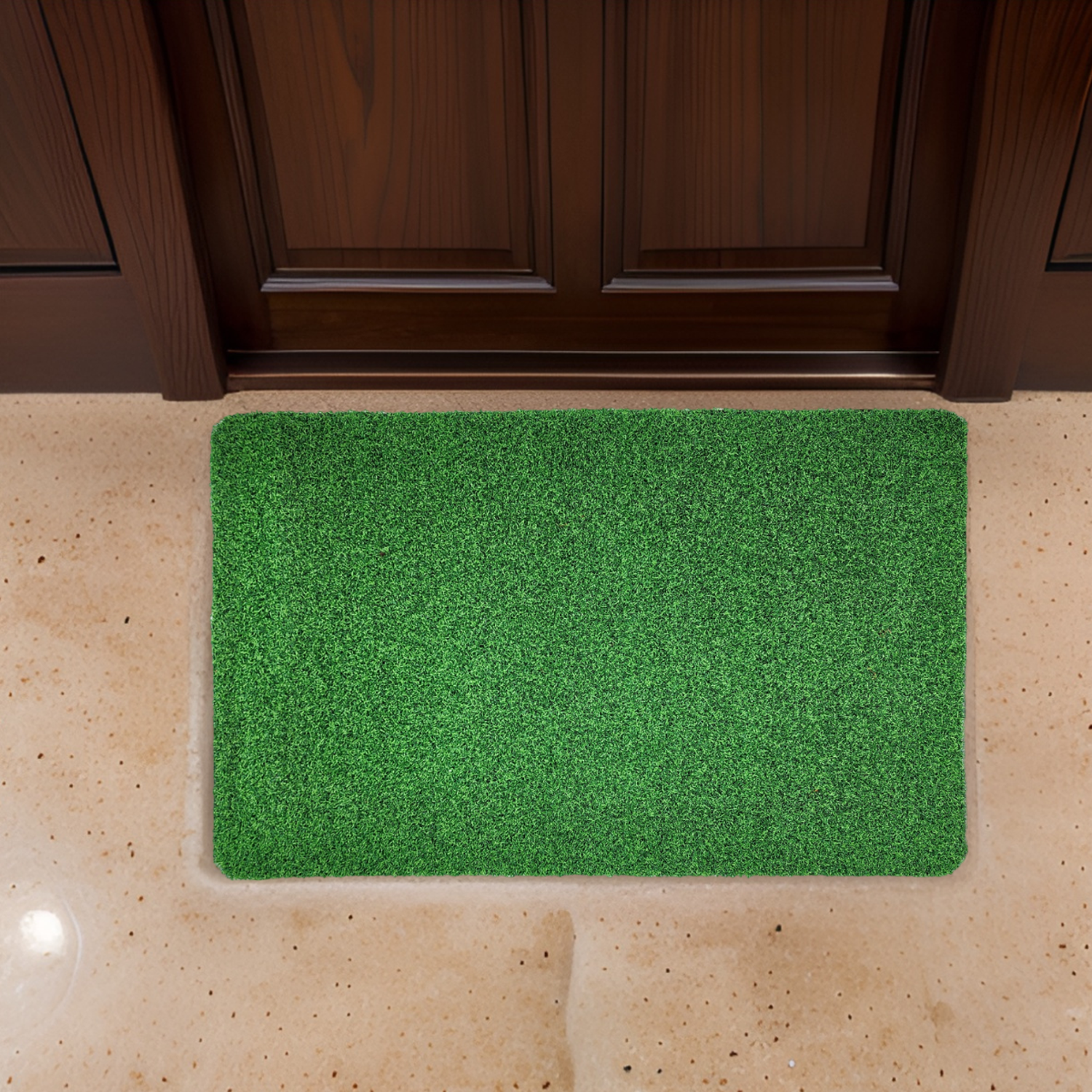 Alfombra Limpiapies Alfombra De Entrada Pasto Sintetico Baño-4