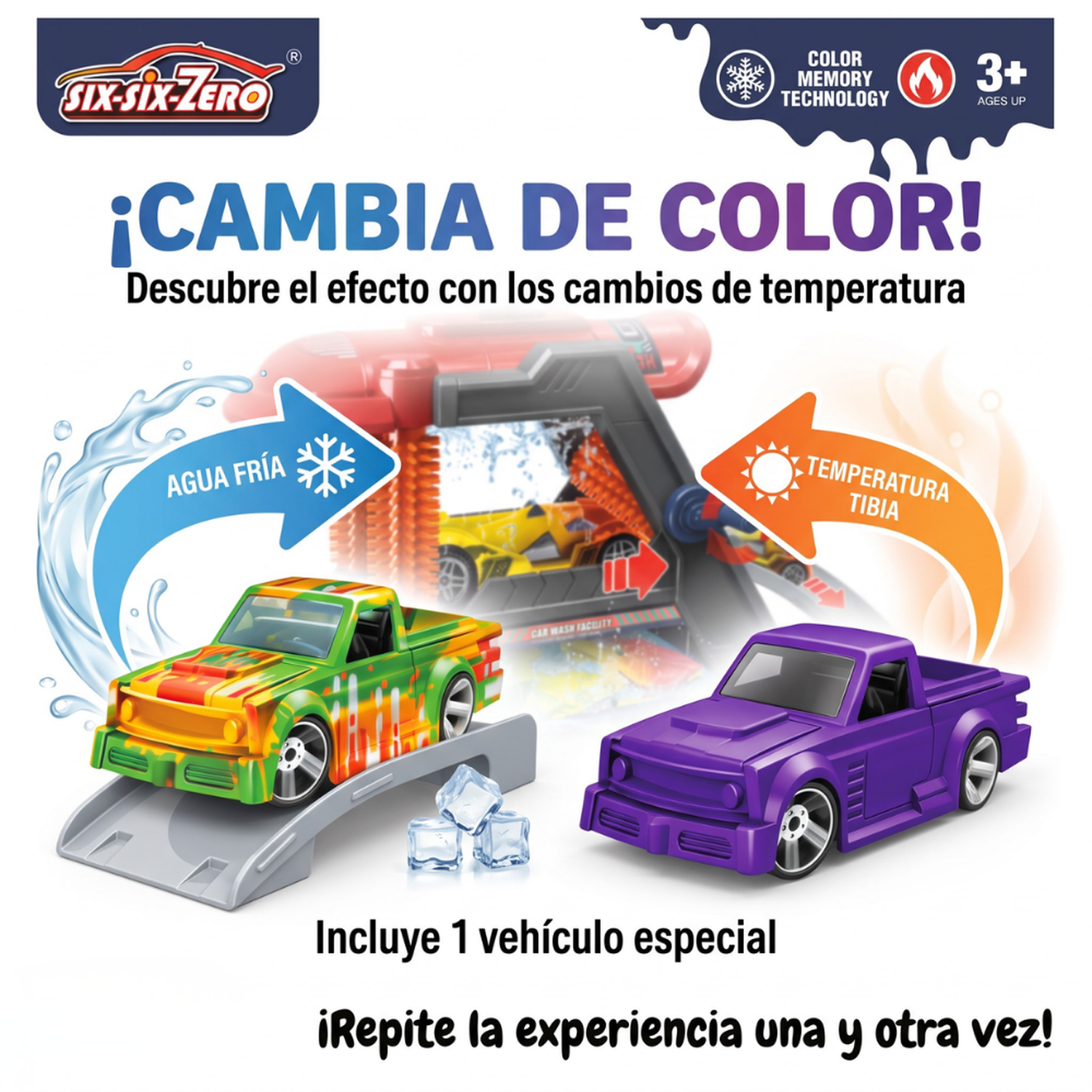 Estación Lavado De Autos Juguete Con Pista Y Accesorios Infantil-5