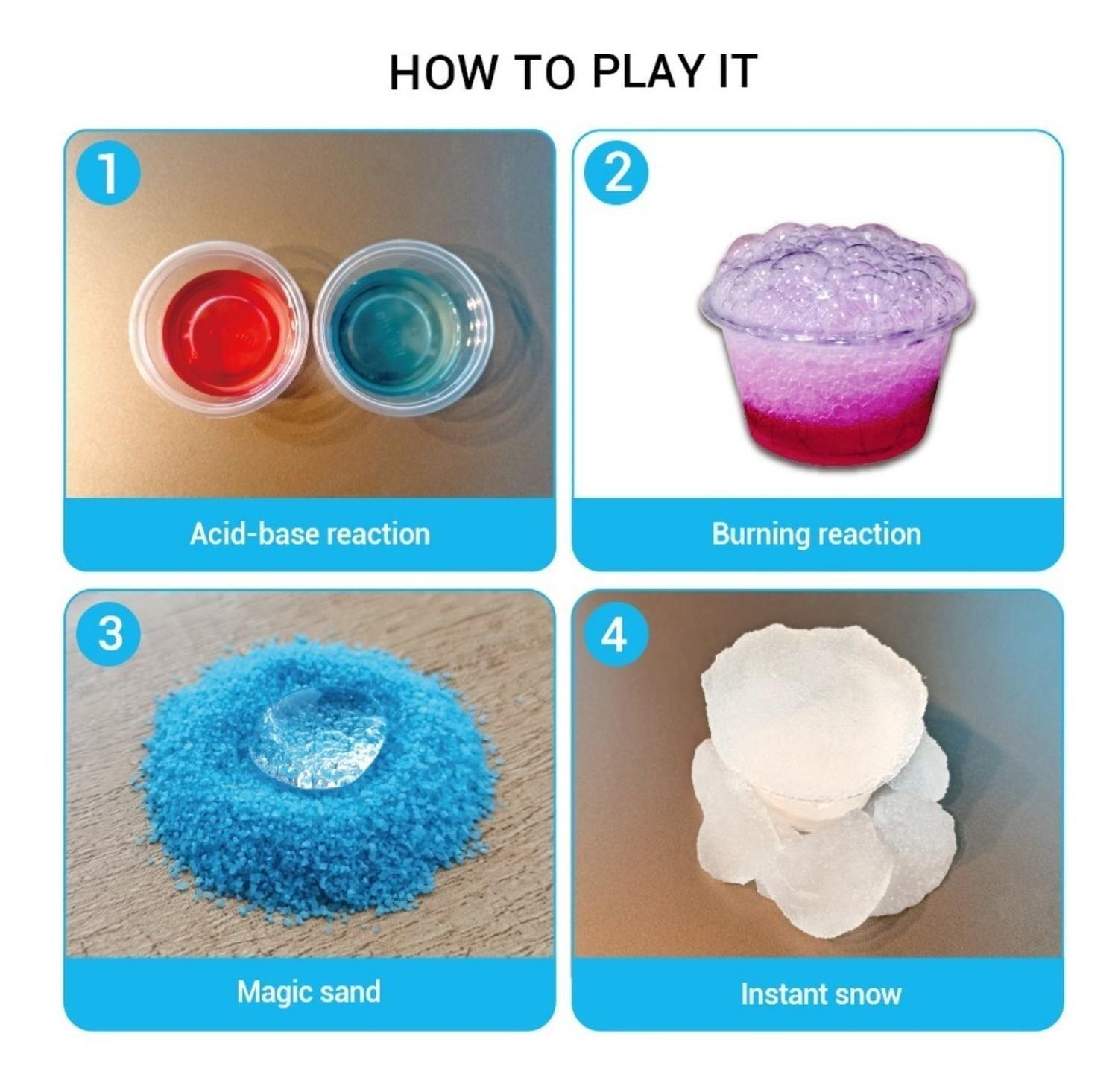 Kit 6 Experimentos De Ciencias Mágicos Juguete Educativo-5