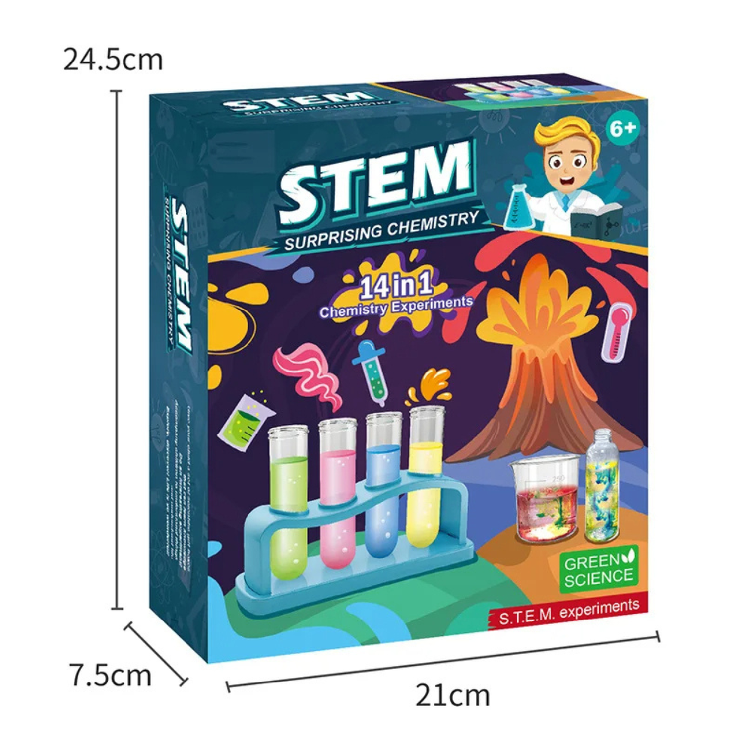 Kit Experimentos De Ciencias Mágicos Juguete Educativo-8