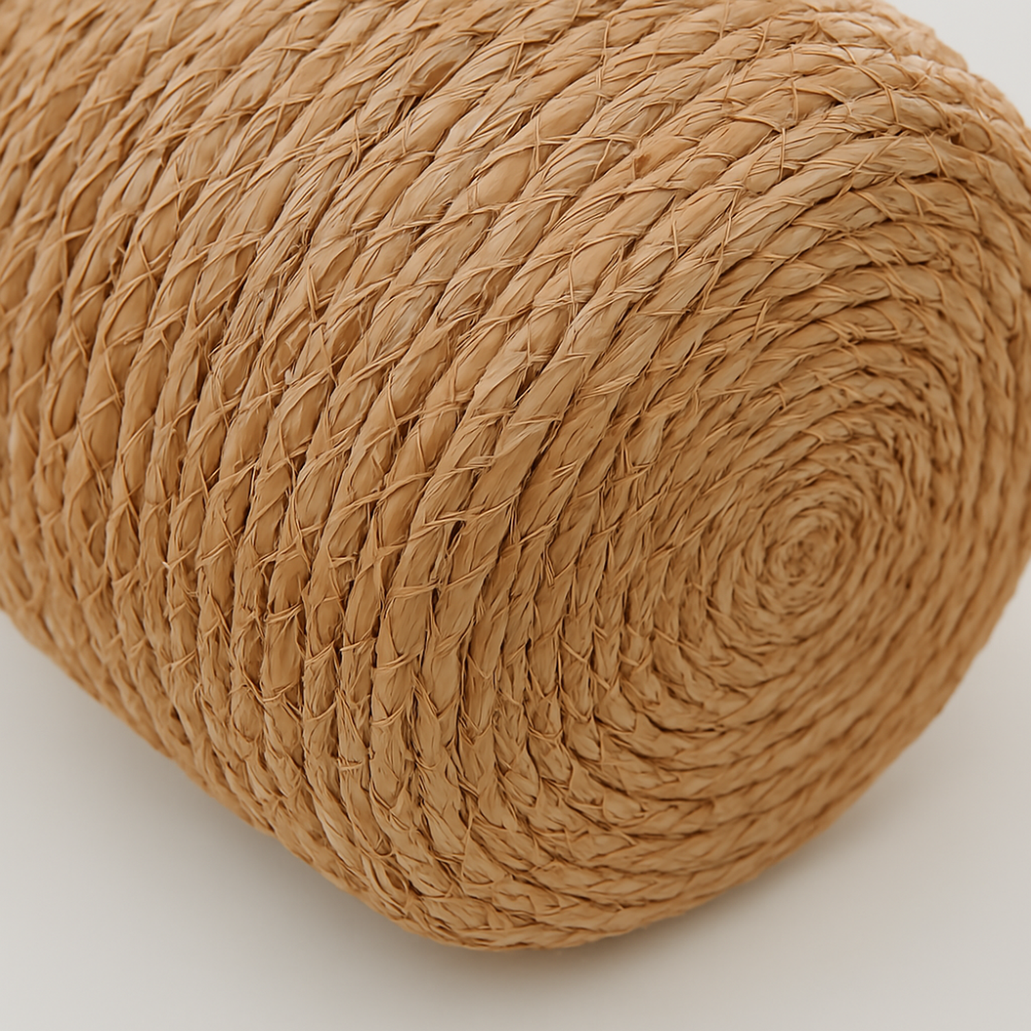 Canasto Cesta De Yute Tejida Con Tapa Acabado Rustico M-7