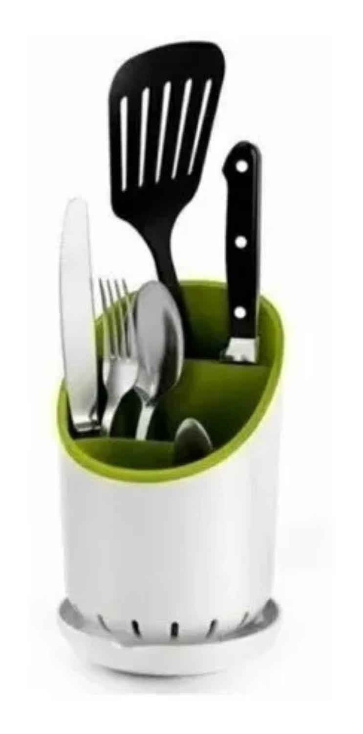 Organizador Escurridor De Cubiertos Utensilios Cocina-0