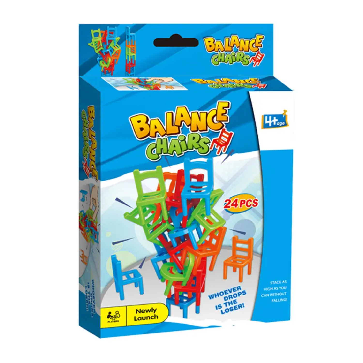 Juego De Mesa Equilibrio De Sillas Familiar Para Niños-8
