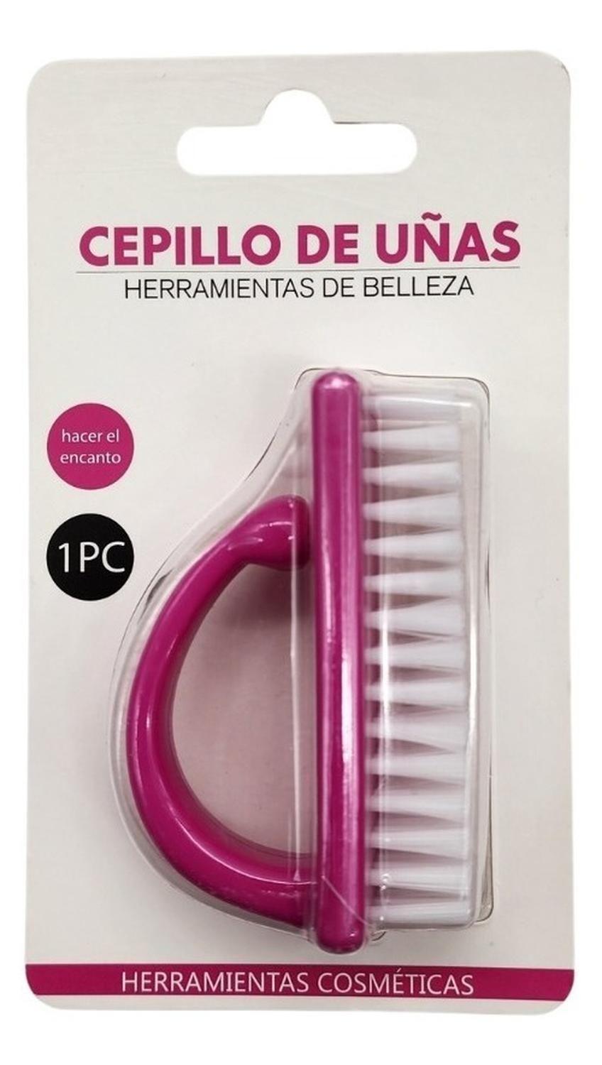 Cepillo Limpiador Escobilla Para Limpiar Uñas Manicure-1