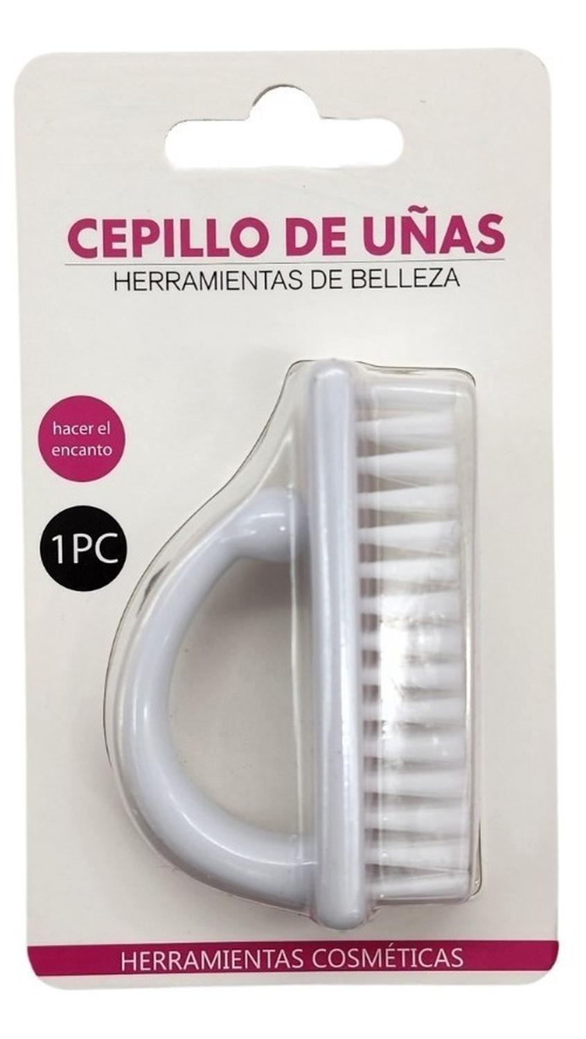 Cepillo Limpiador Escobilla Para Limpiar Uñas Manicure-0