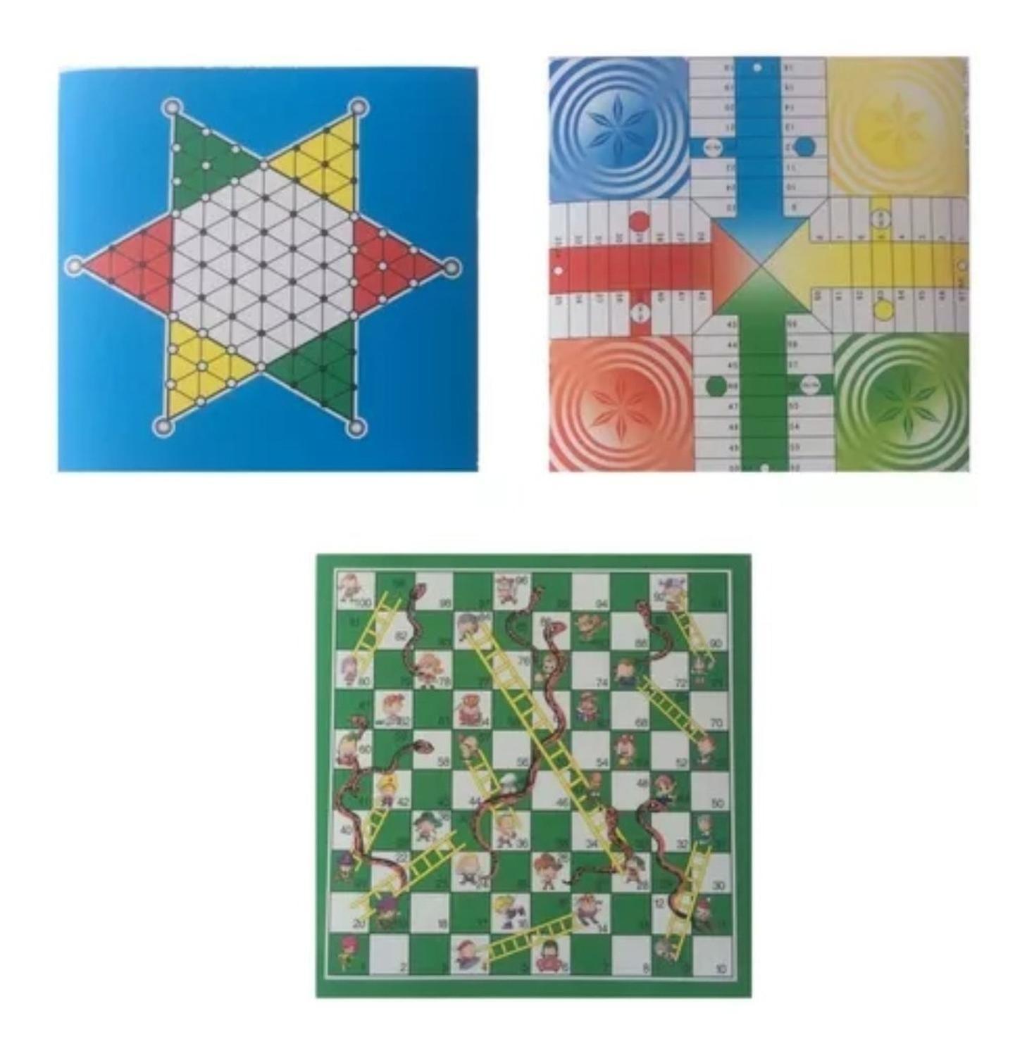 Tablero Juego De Mesa Clasicos 7 En 1 Juegos Familiar-3