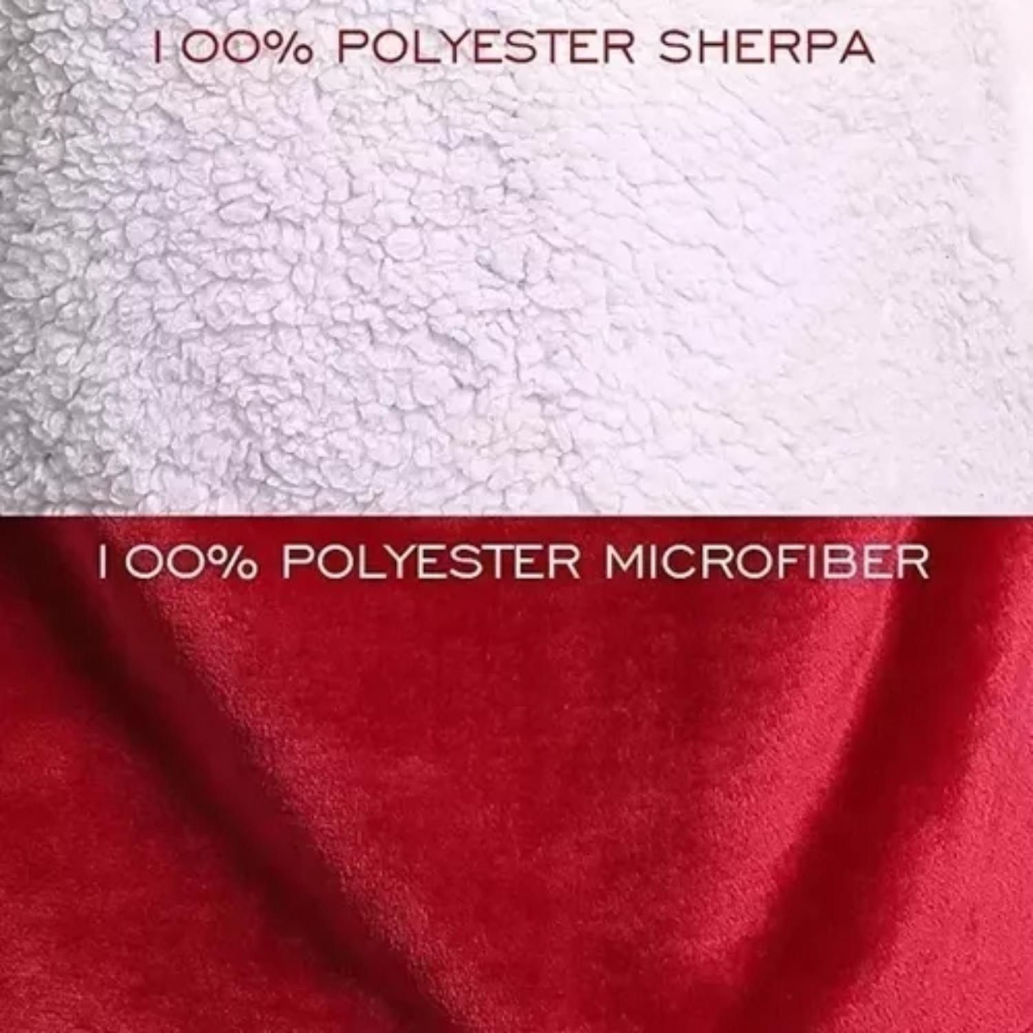 Polerón Sherpa Con Capucha Polar Frazada Con Chiporro Invierno-3