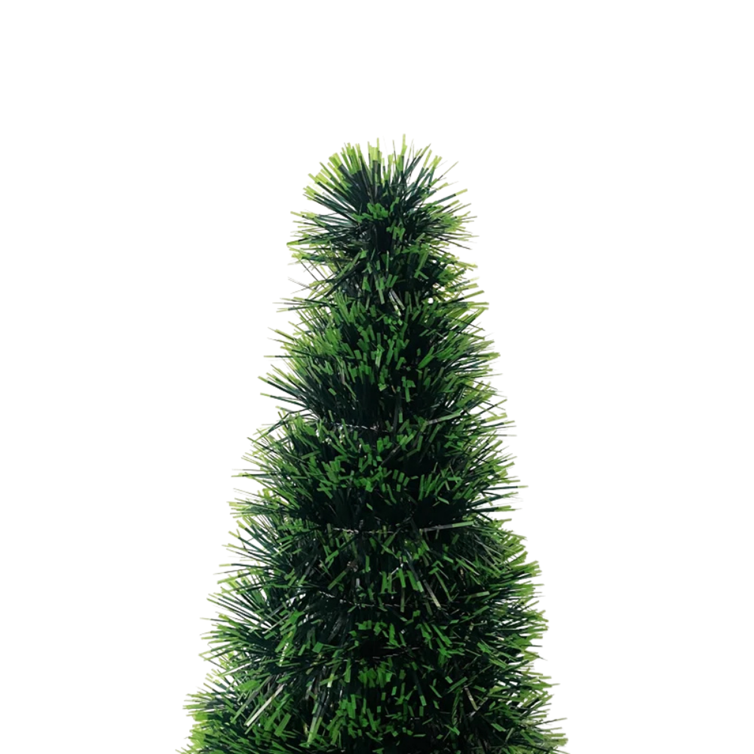 Set 2 Pinos Navidad Verdes Nieve Adorno Navideño 50 Cm-3