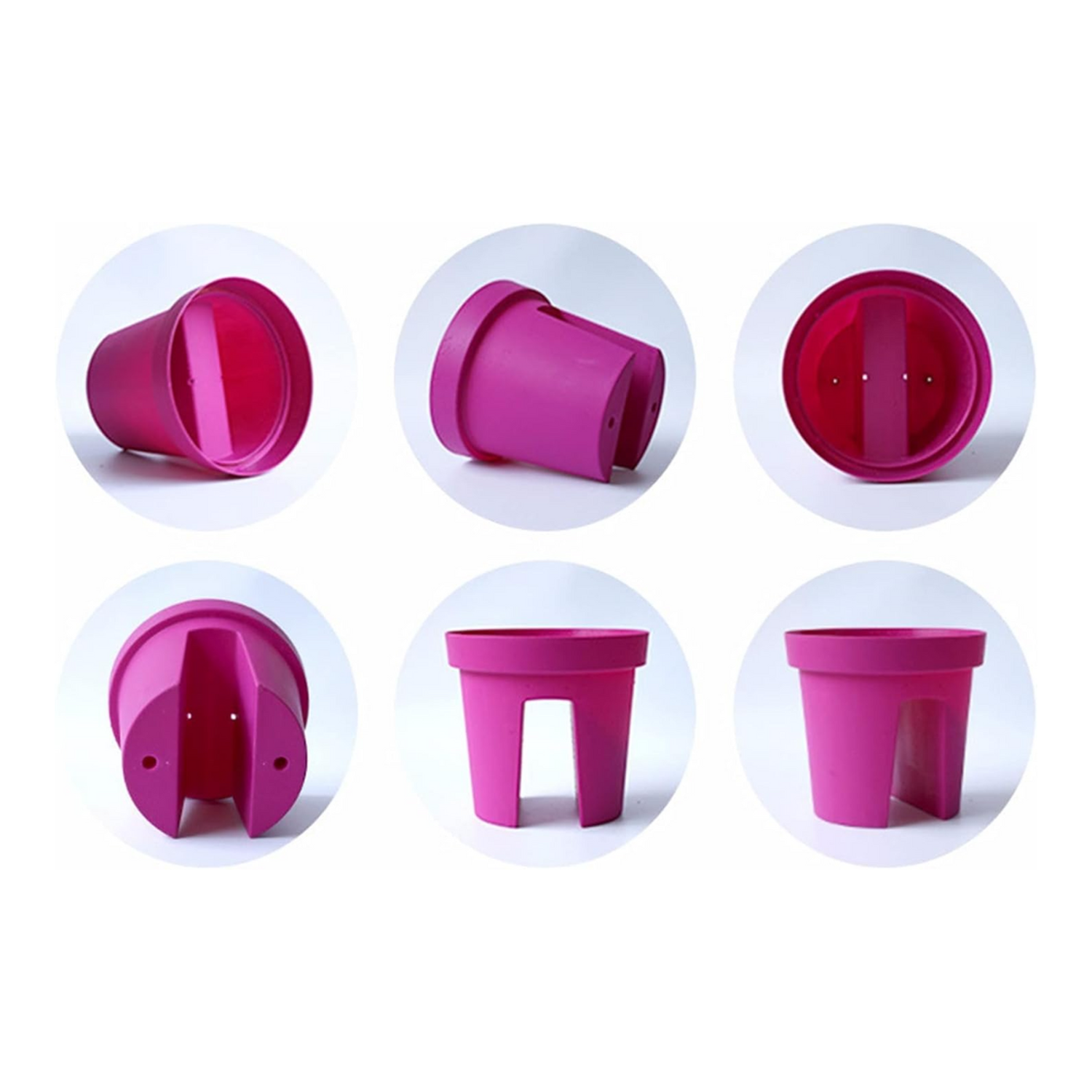 Macetero Colgante Para Balcon Terraza Plastico Maceta Jardin-8