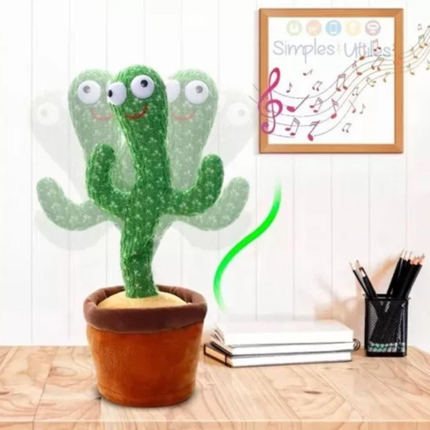 Cactus Bailarín 32 Cms Arabe Musical Juguete Interactivo-2