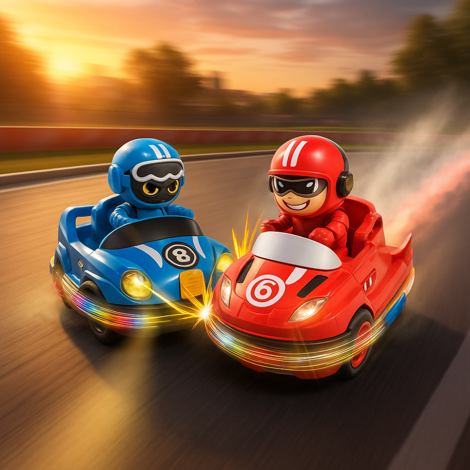 Set de Autitos Chocadores a Control Remoto el Piloto Salta-2