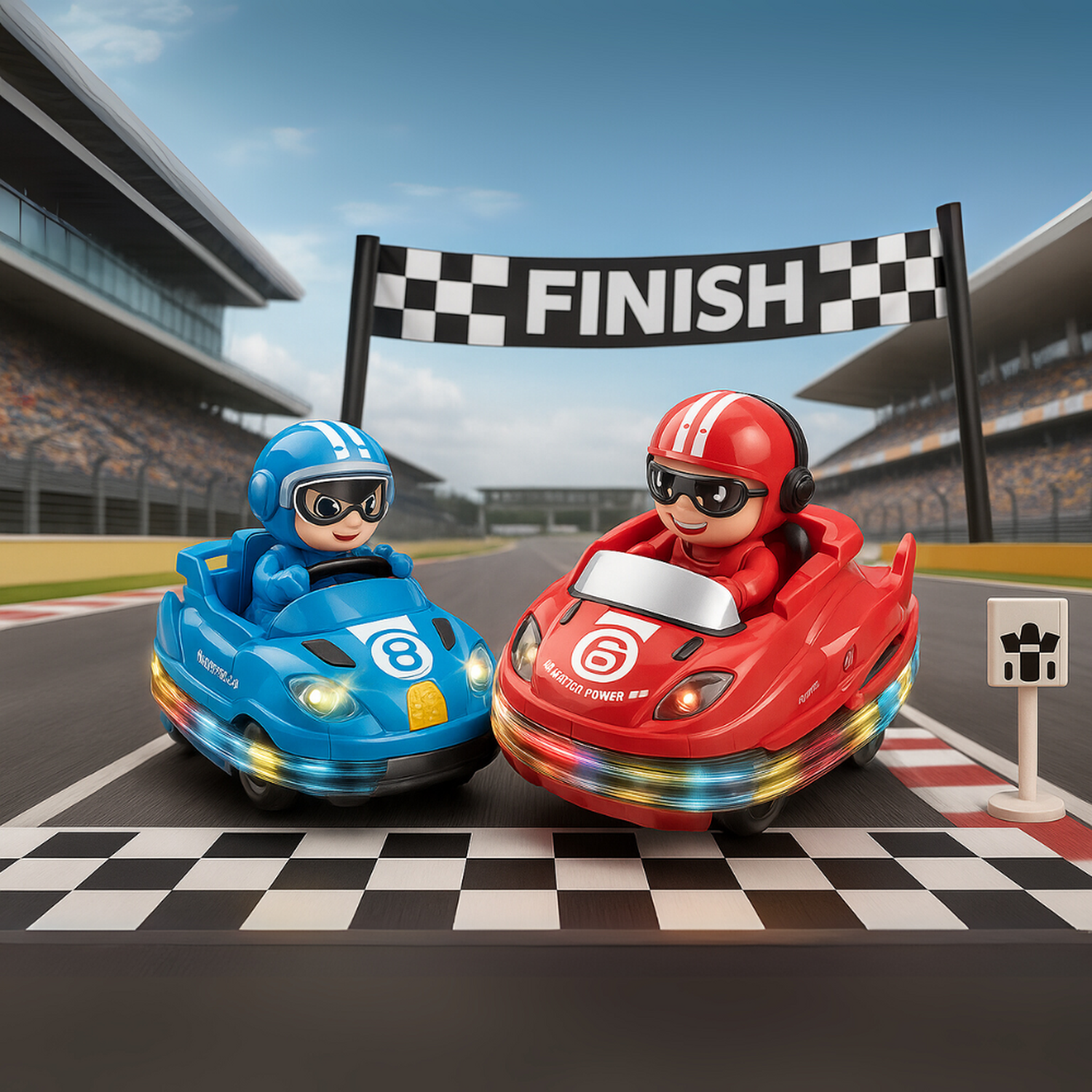 Set de Autitos Chocadores a Control Remoto el Piloto Salta-3