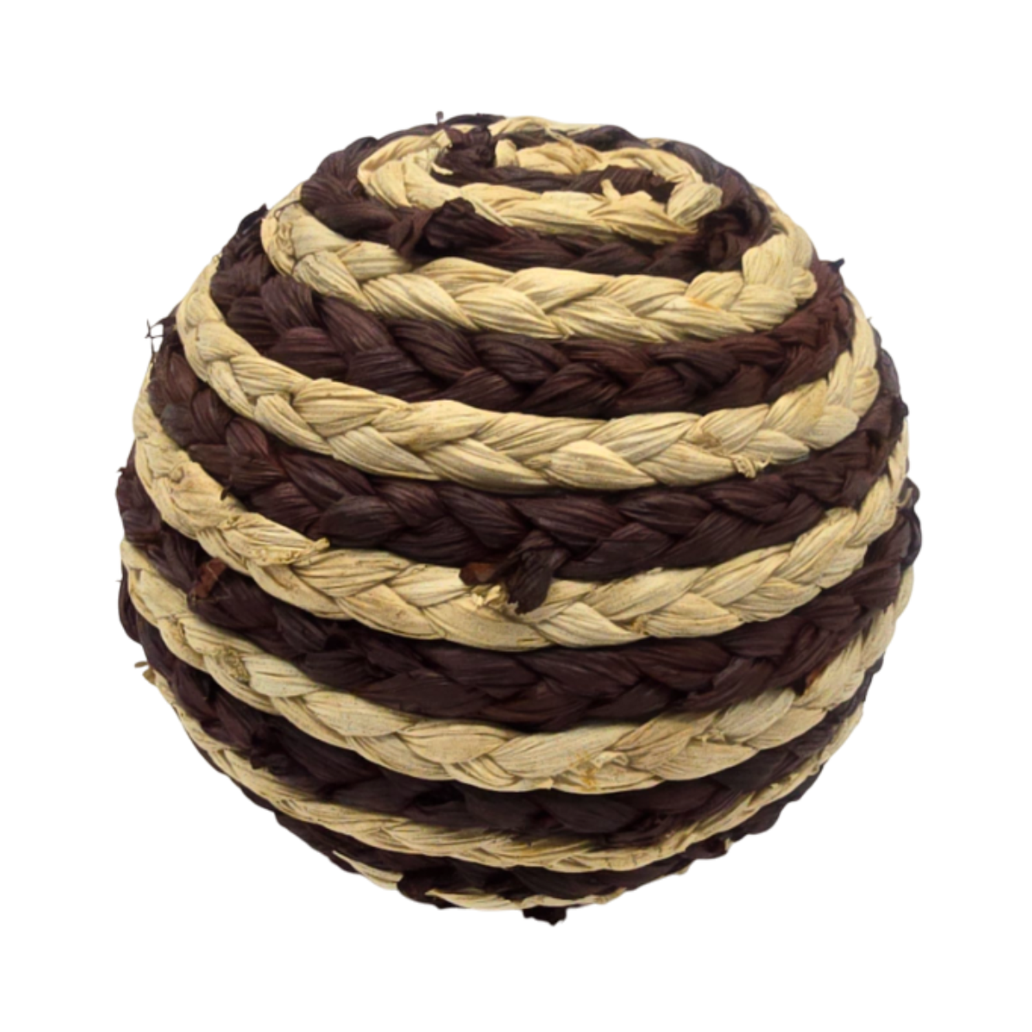 Set 2 Esferas De Yute Cuerda Para Decoracion Pelota Beige-2