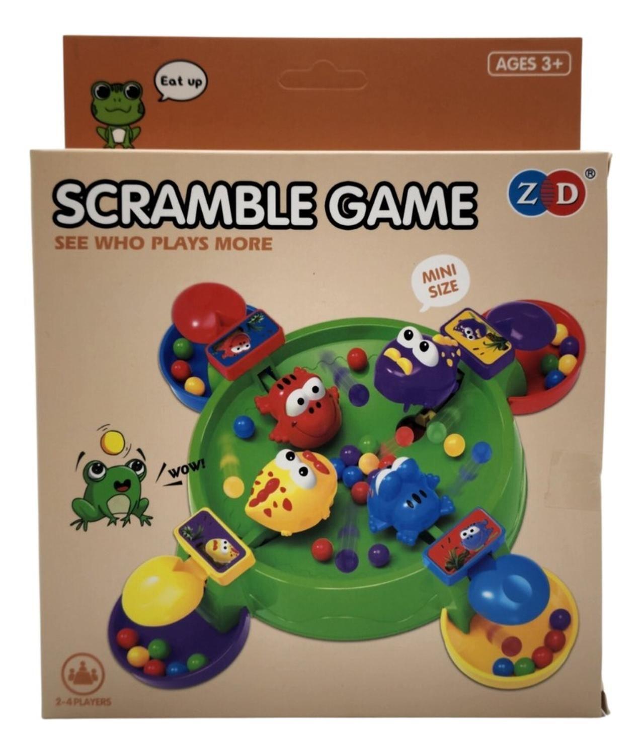 Juego De Mesa Scramble Game Entretenido Colores Diversion-7