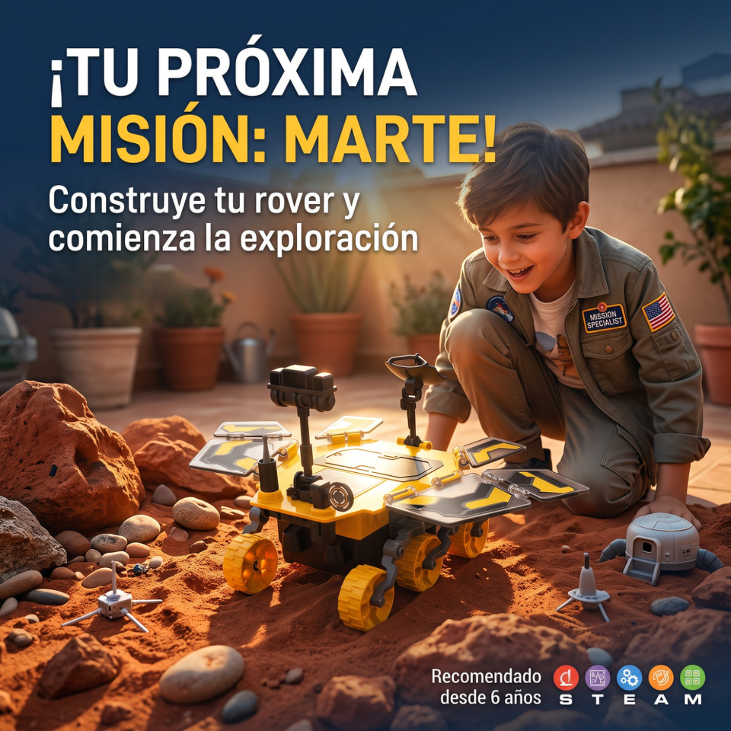 Kit Robot Solar Para Armar Juguete Educativo Ciencia Infantil-3