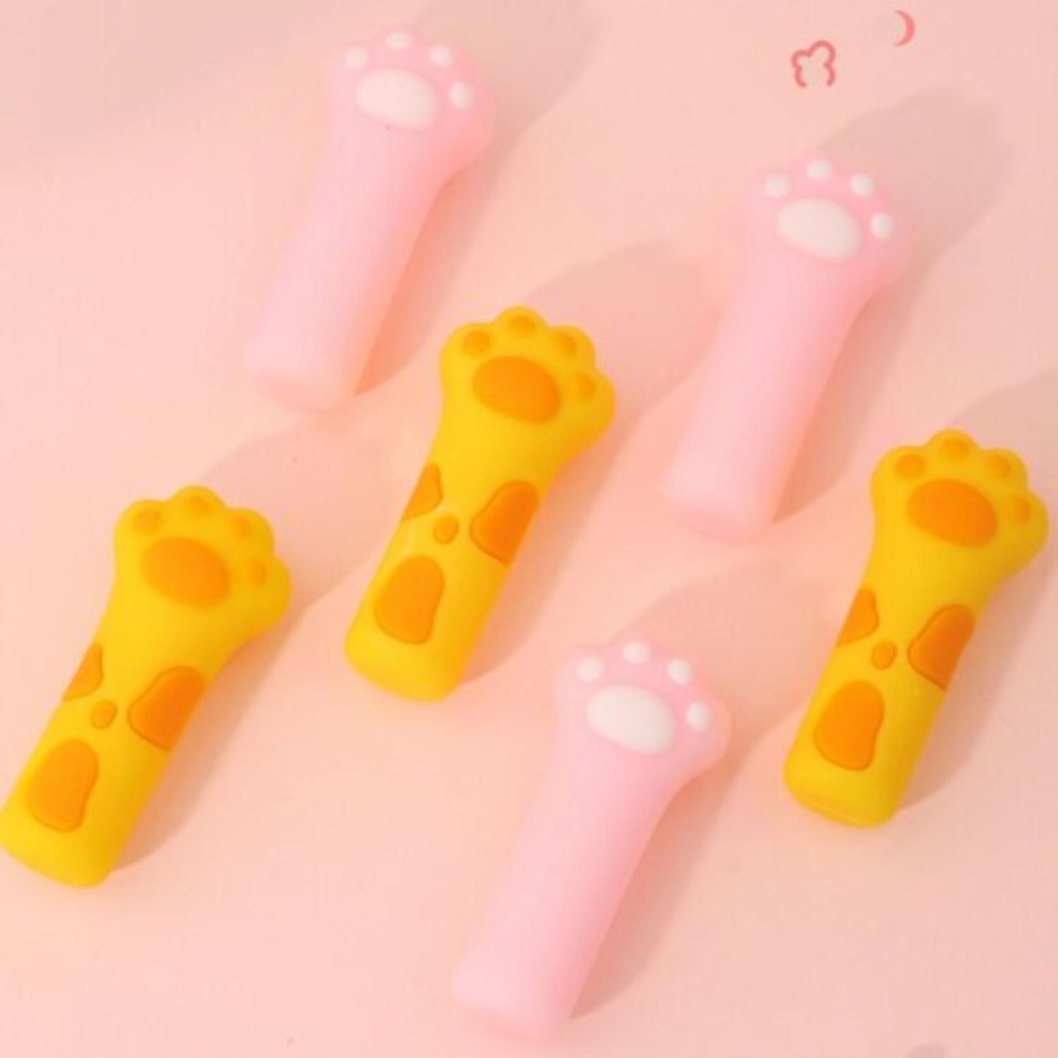 Goma De Borrar Patita De Gatito Kawaii Cute Utiles Escolares-2