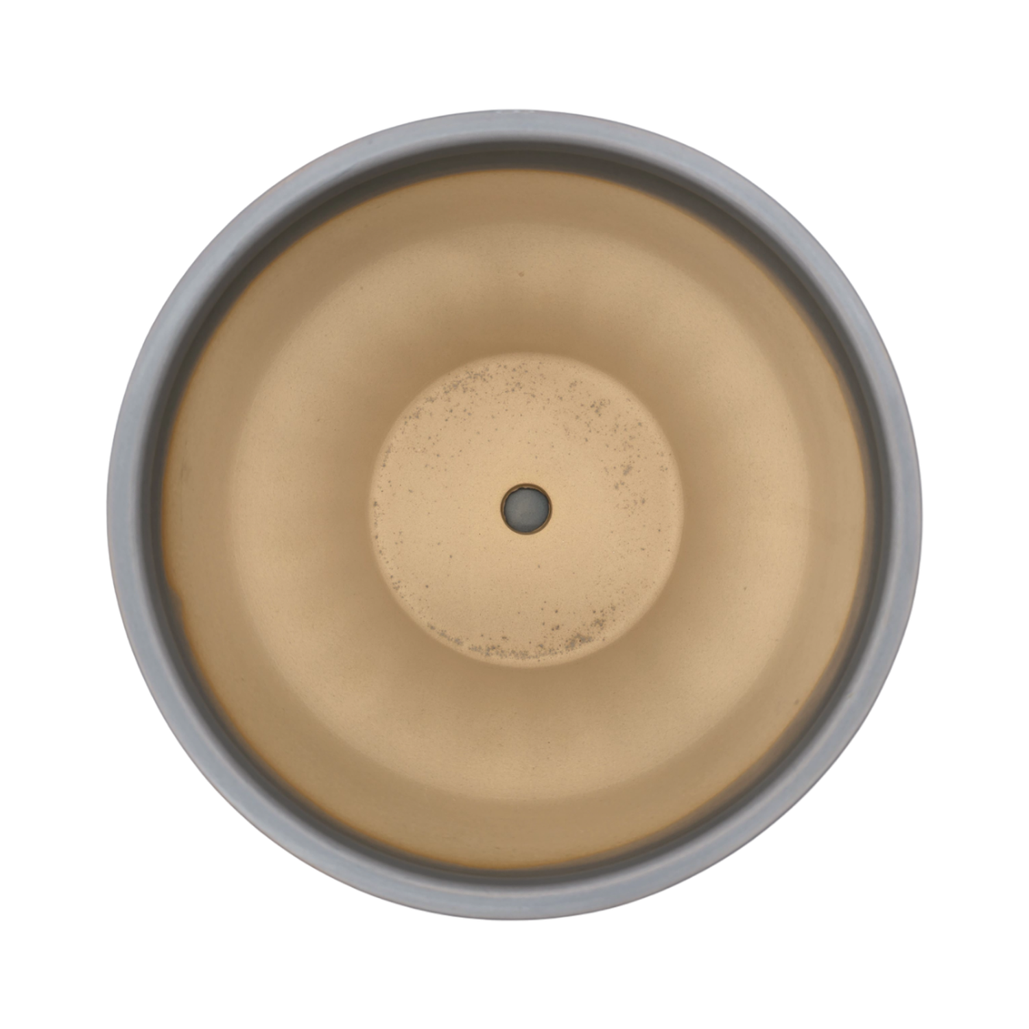Macetero Maceta De Ceramica Gris Patrones Negro Alto S-5