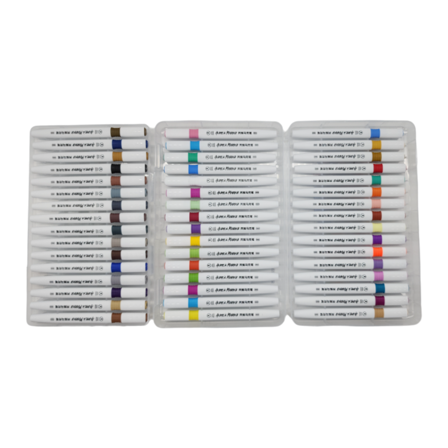 Set Marcadores Acrilicos 48 Lapices Calidad Arte Dibujo-1