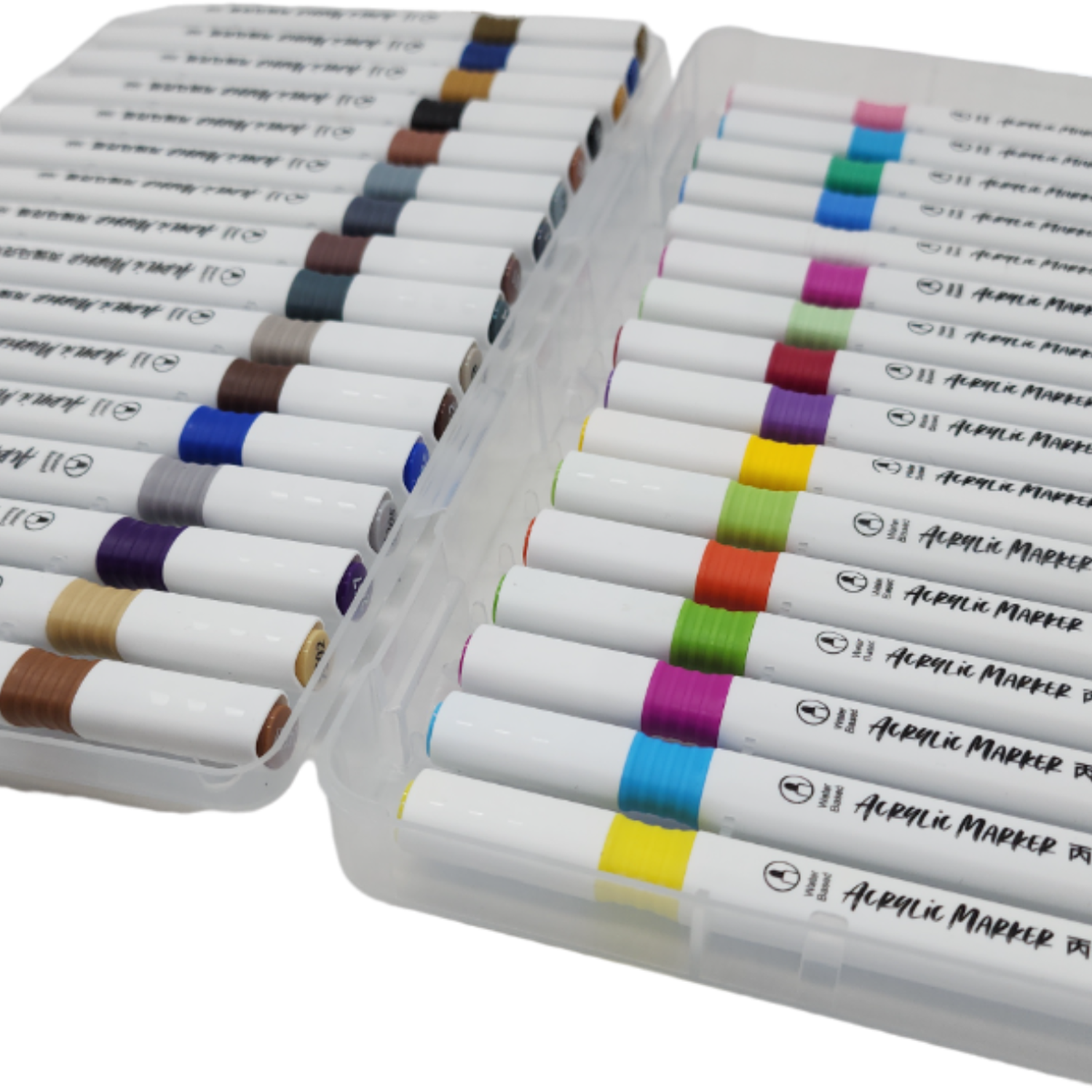 Set Marcadores Acrilicos 48 Lapices Calidad Arte Dibujo-3