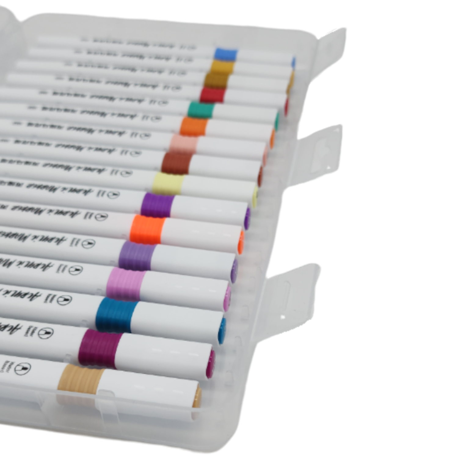 Set Marcadores Acrilicos 48 Lapices Calidad Arte Dibujo-5