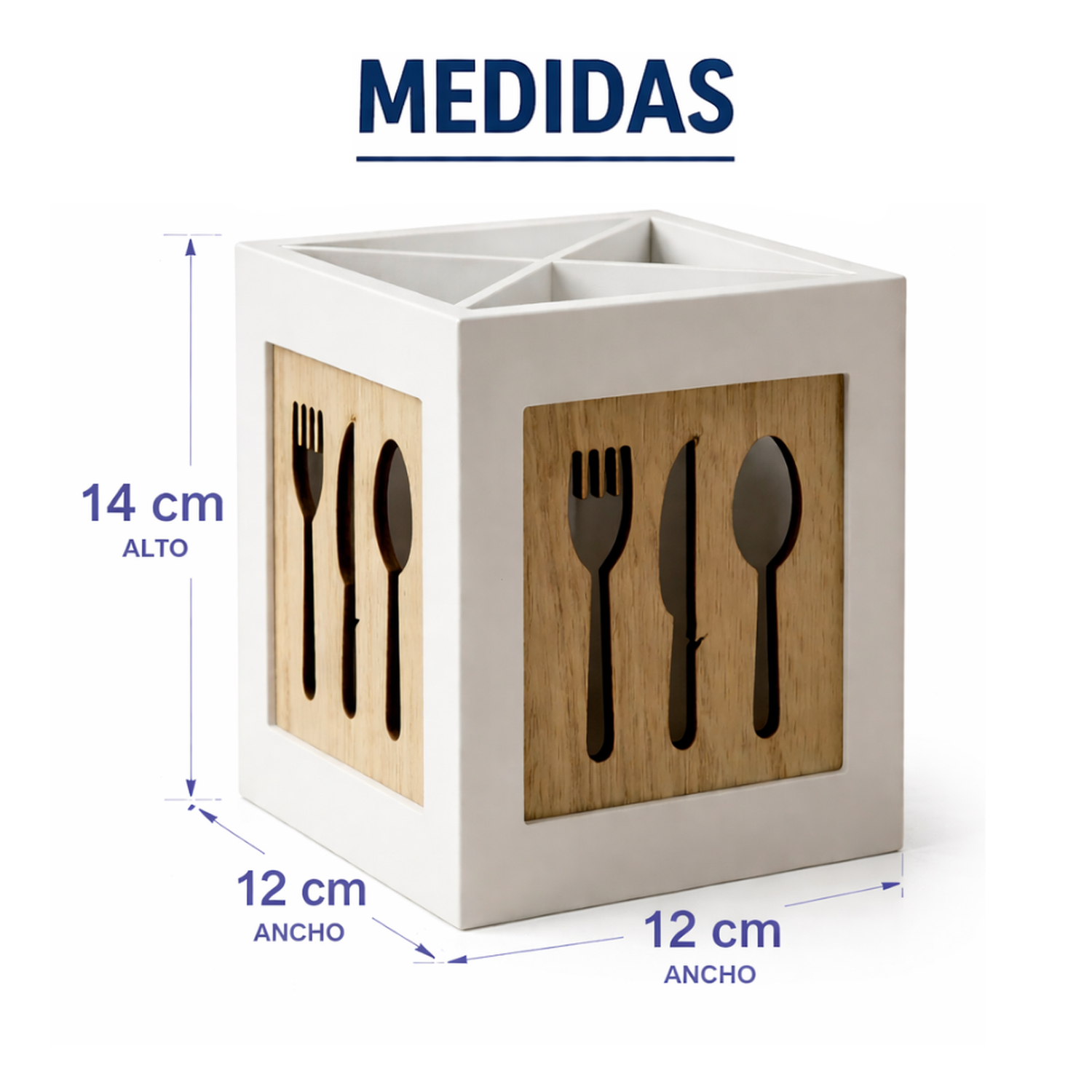 Organizador De Servicios Cubiertos De Cocina Porta Servicios-9