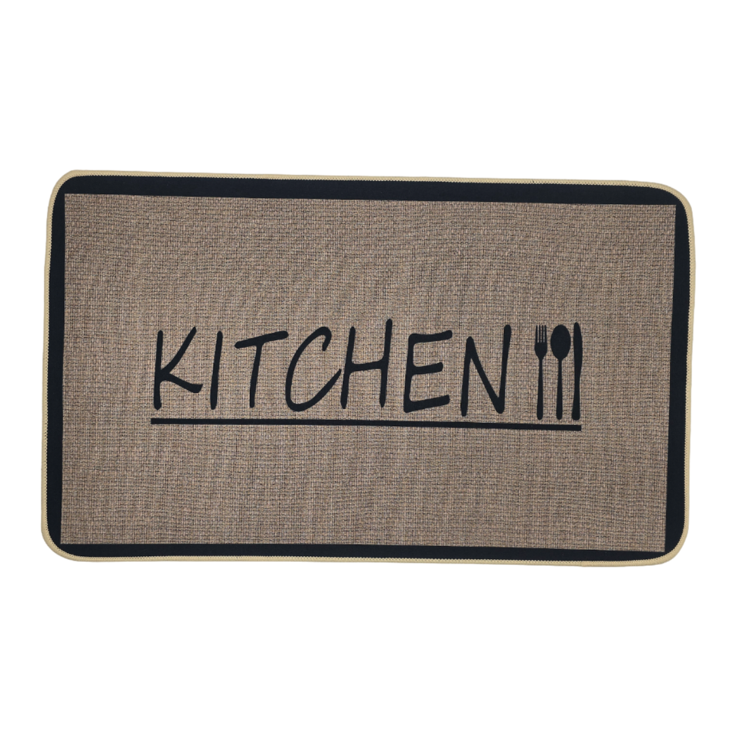 Set 2 Alfombras De Cocina Goma Antideslizante Diseño Kitchen-2
