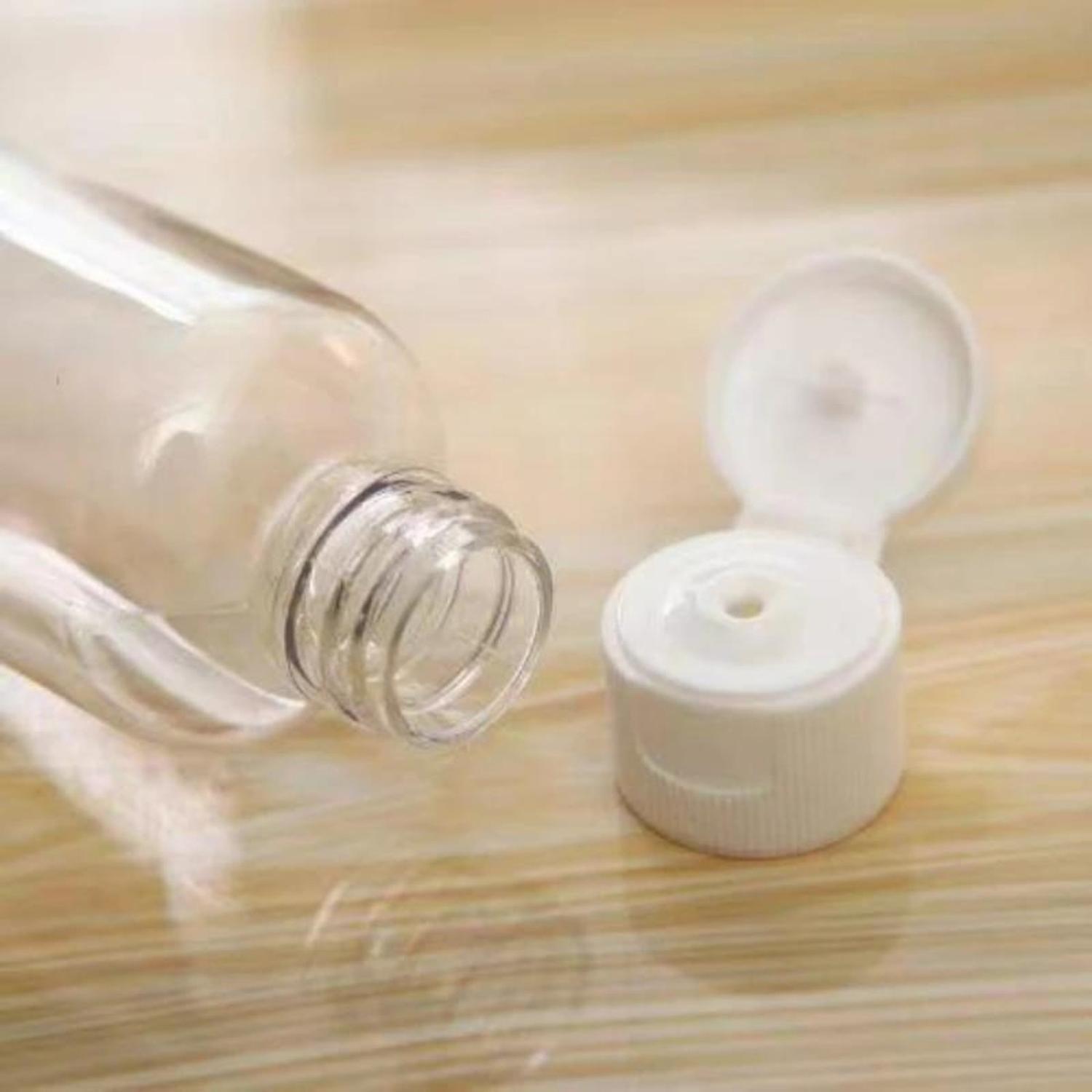 Set 24 Botella De Viaje Dispensadora 100 Ml Transparente-3