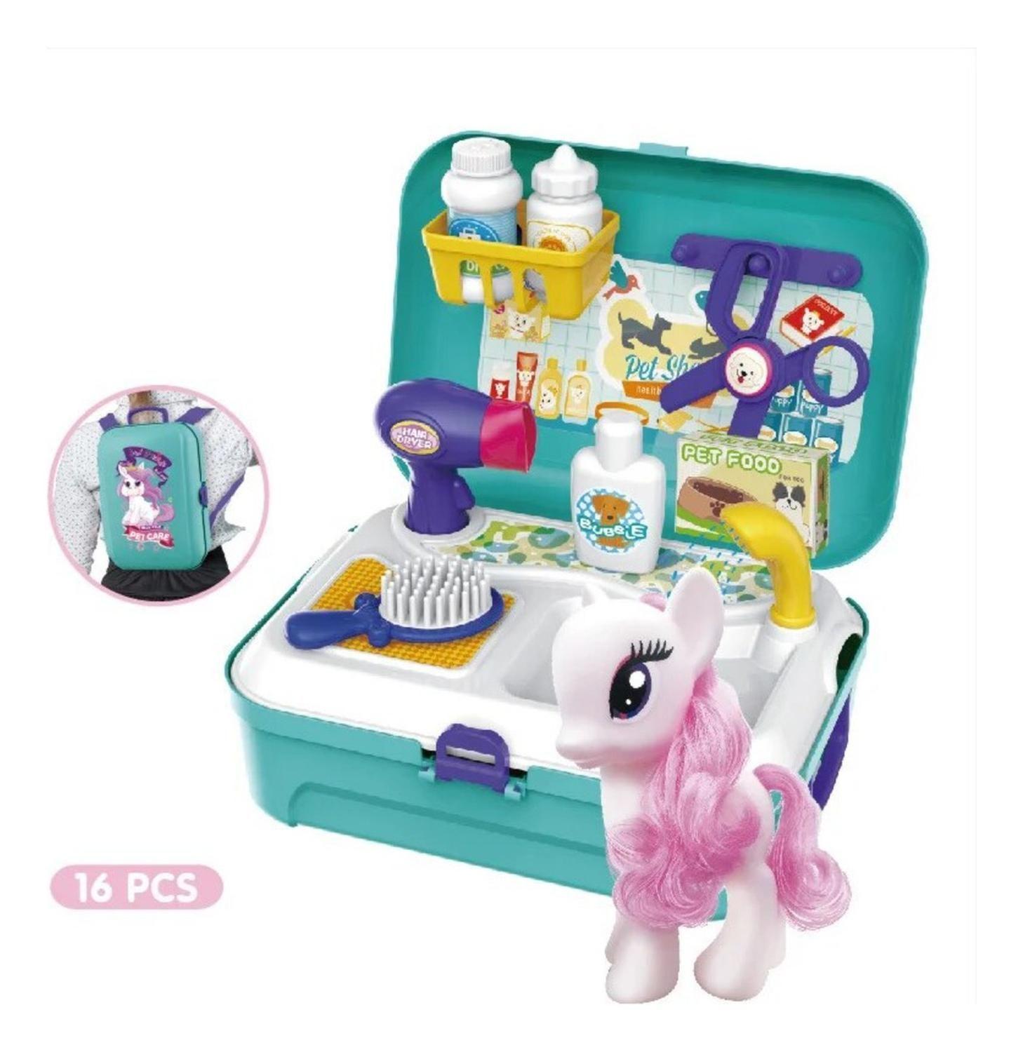 Kit Veterinario/a Maleta Tipo Mochila 16 Piezas Pet Care-0