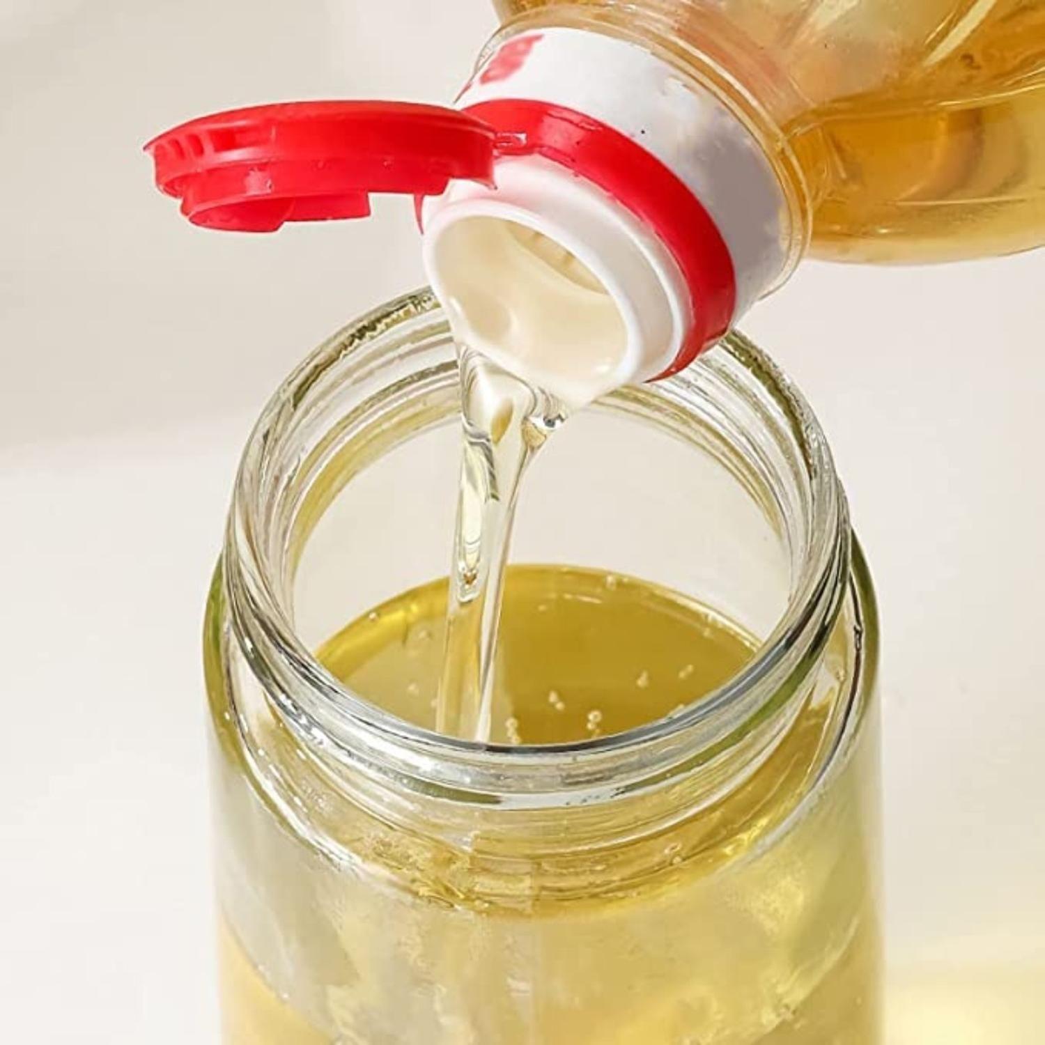 Dispensador De Aceite 2 En 1 Dosificador Botella De Vidrio-4