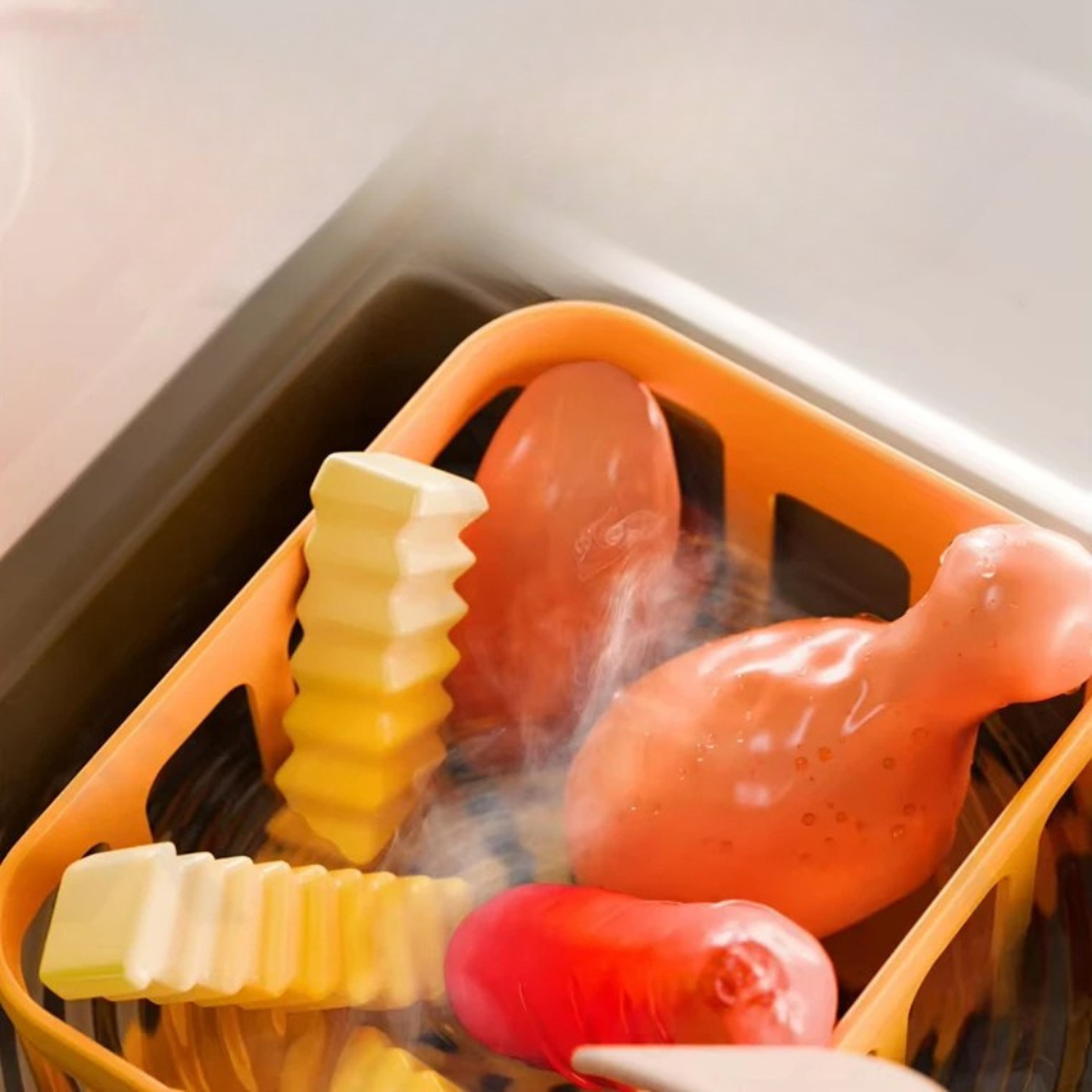 Cocina de Juguete Tienda Pollo Frito 52 Piezas Infantil-4