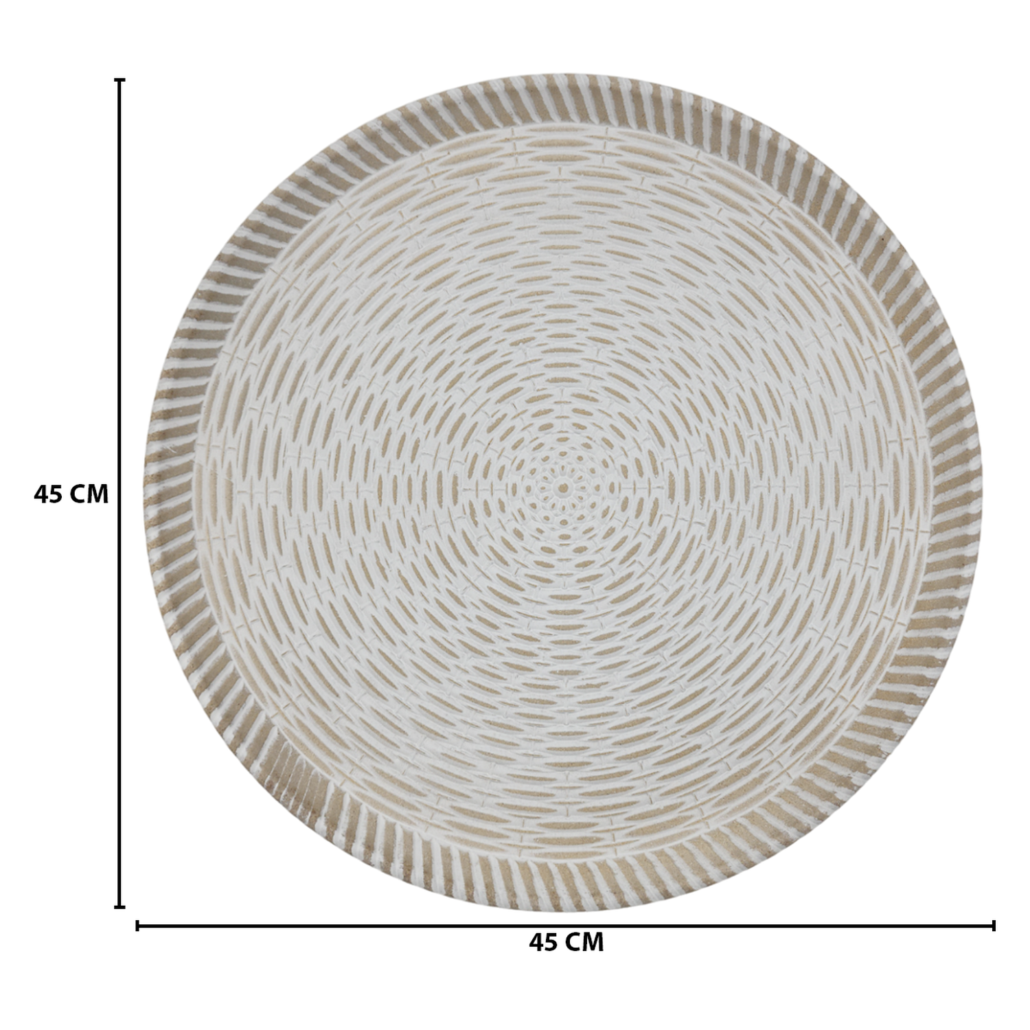Circulo Decoracion Lineas Patrones De Madera Para Pared Casa-5