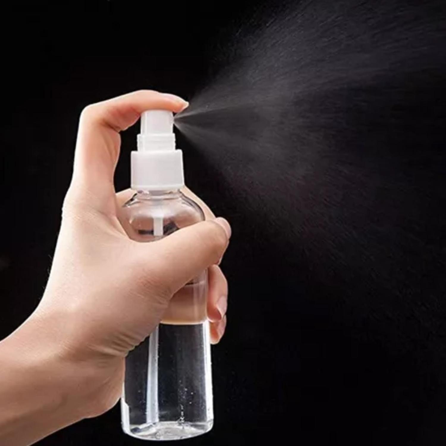 Set 24 Botella De Viaje Pulverizador 100 Ml Transparente-1