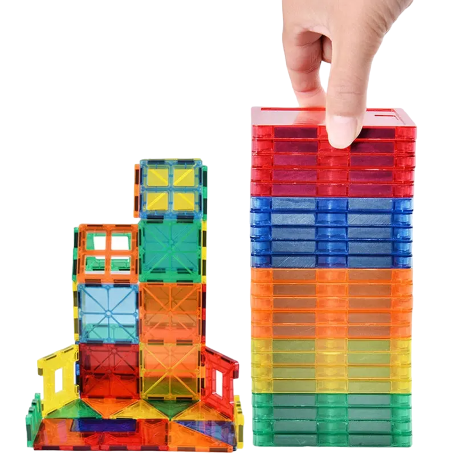Set De Construccion Magnetico Piezas Magneticas 32 Piezas-8