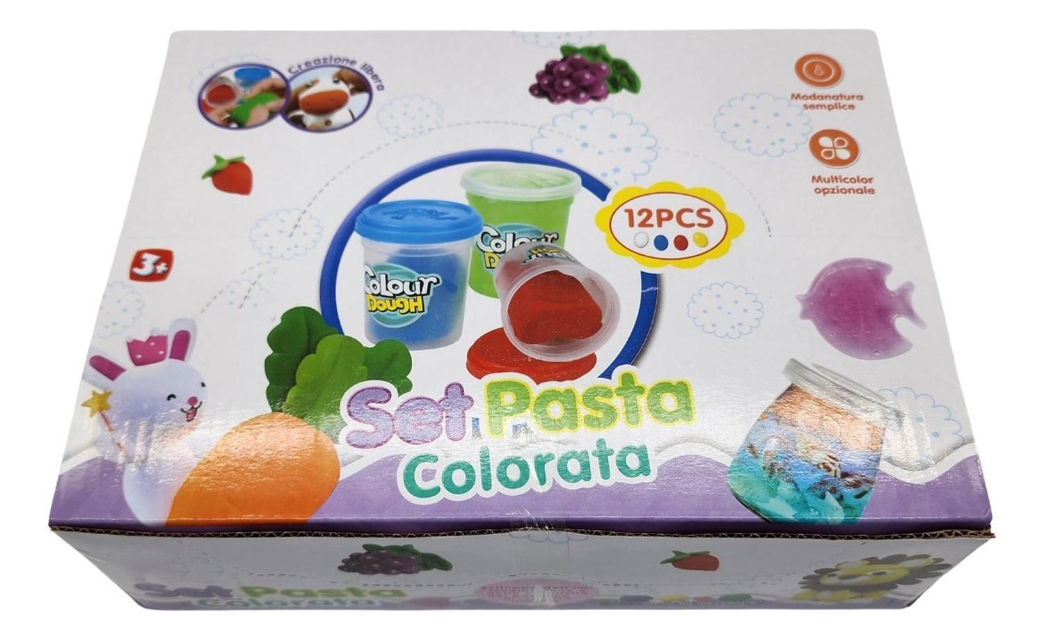 Set De Masas Caja Grande 6 Colores 12 Unidades Plasticina-5