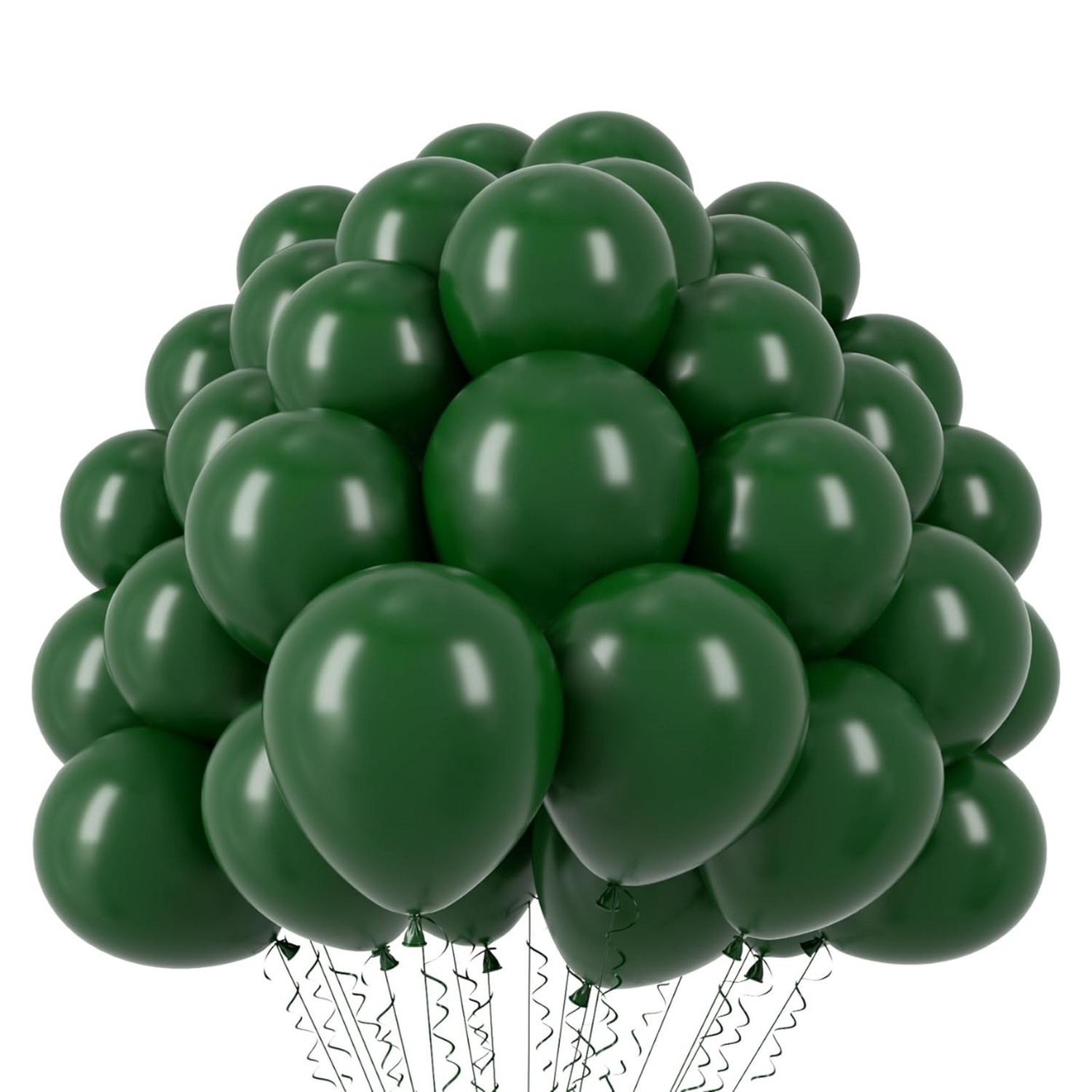 Globos Color Verde Oil Vintage 50 Unidades Tamaño R5-0