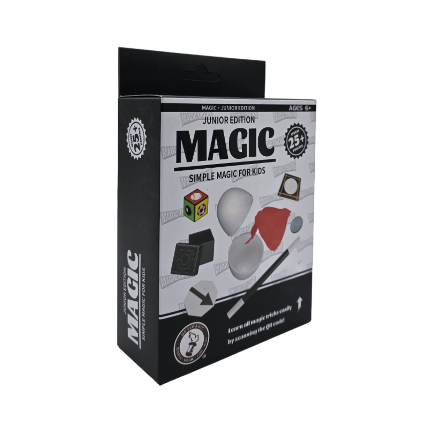 Set Juego De Magia Magic 25 Trucos De Mago Con Varita Niños-0