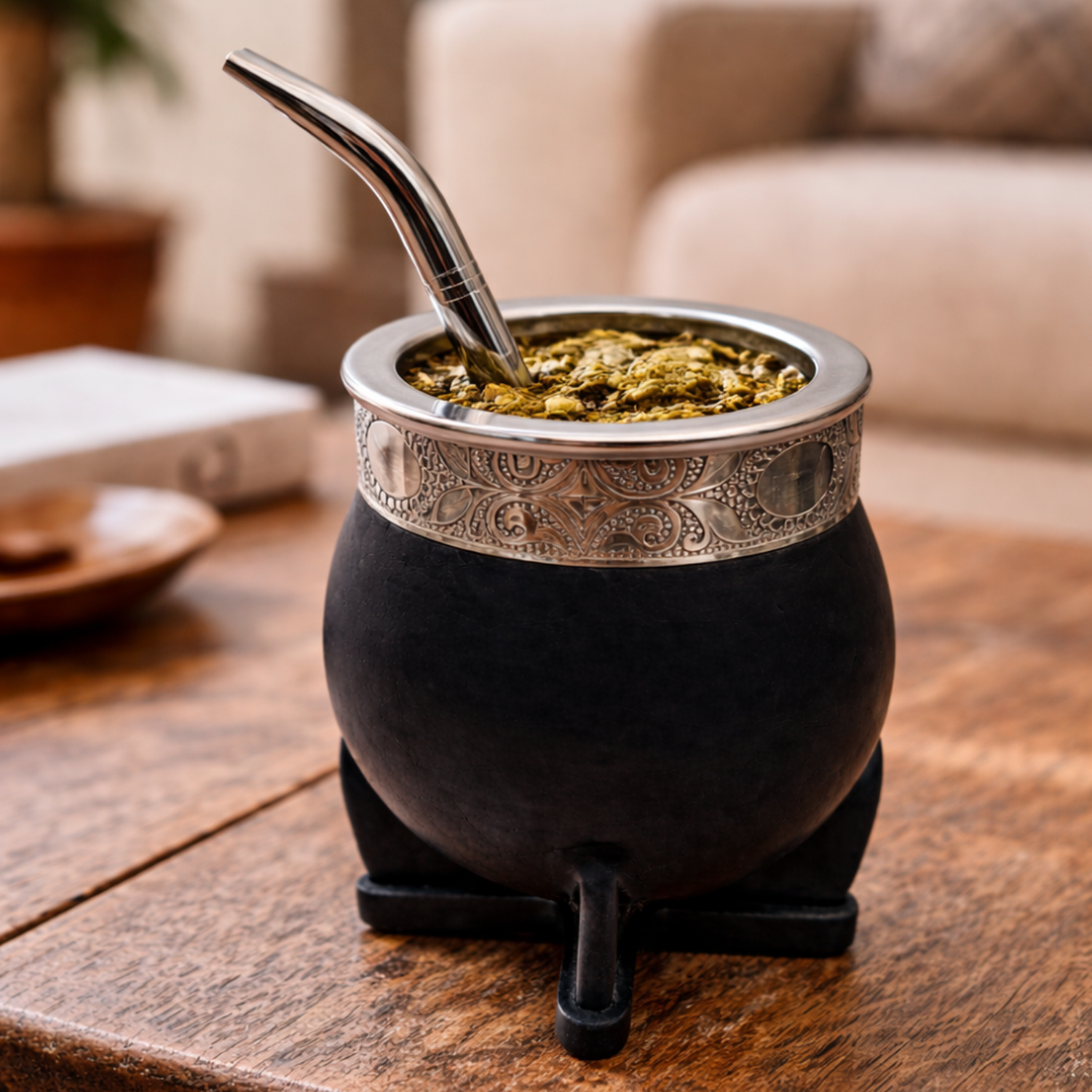 Bombilla Para Mate de Acero Inoxidable-3