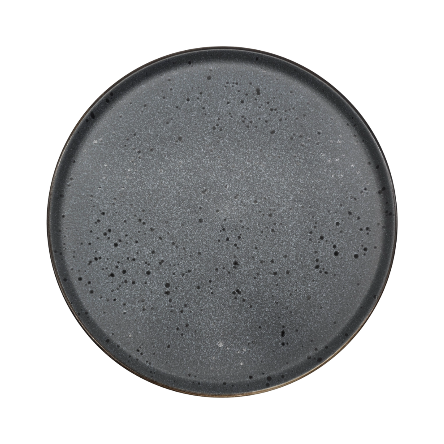 Set 4 Platos De Ceramica Gris Elegante Minimalist Plato Bajo-1