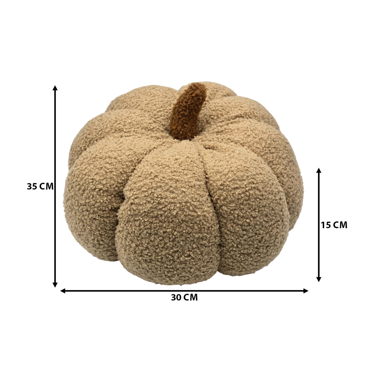 Cojin Decorativo Peluche Forma De Zapallo Calabaza Colores-6