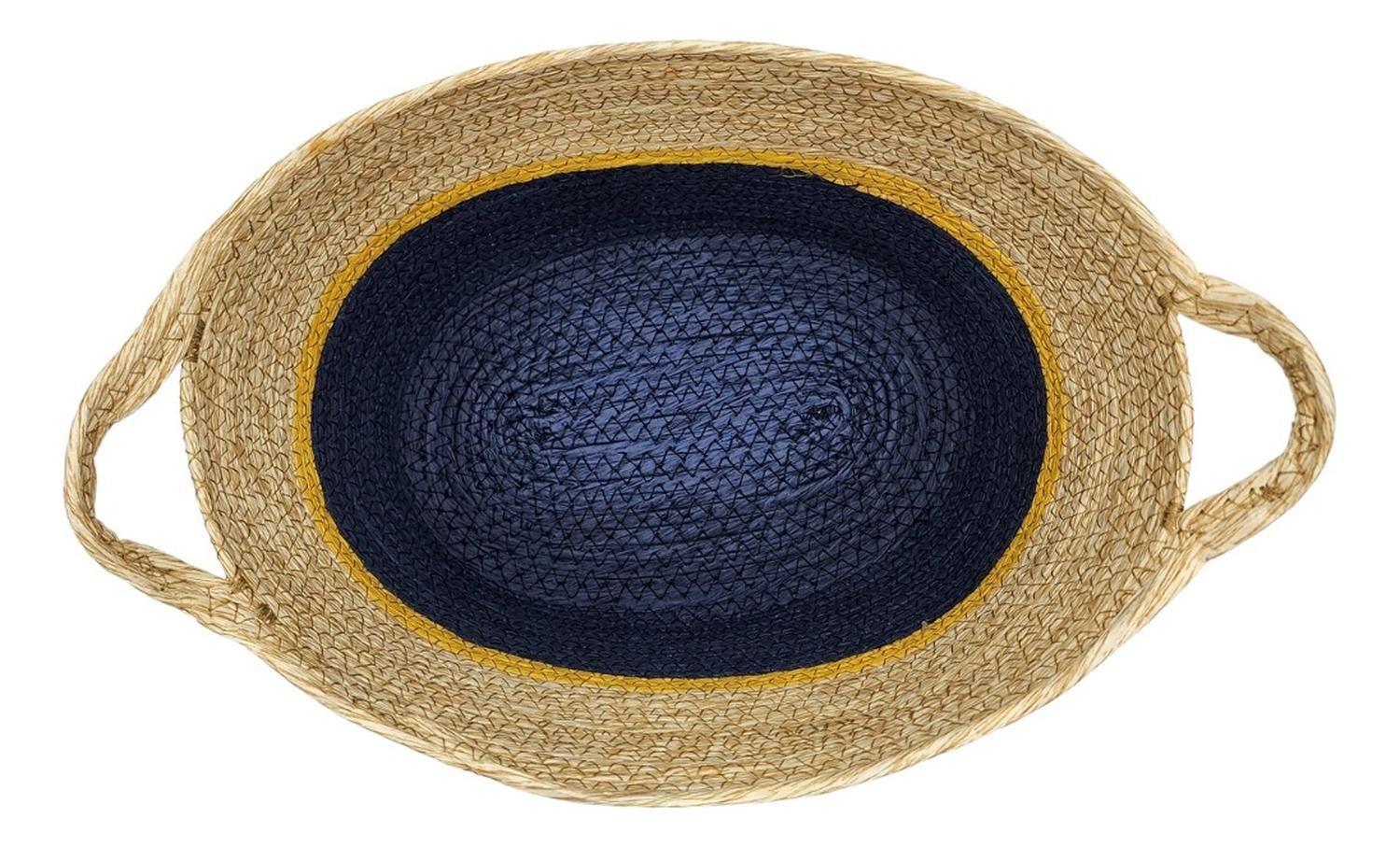 Canasto Decorativo Mimbre Cesta Yute Rustica 3 Colores P-2