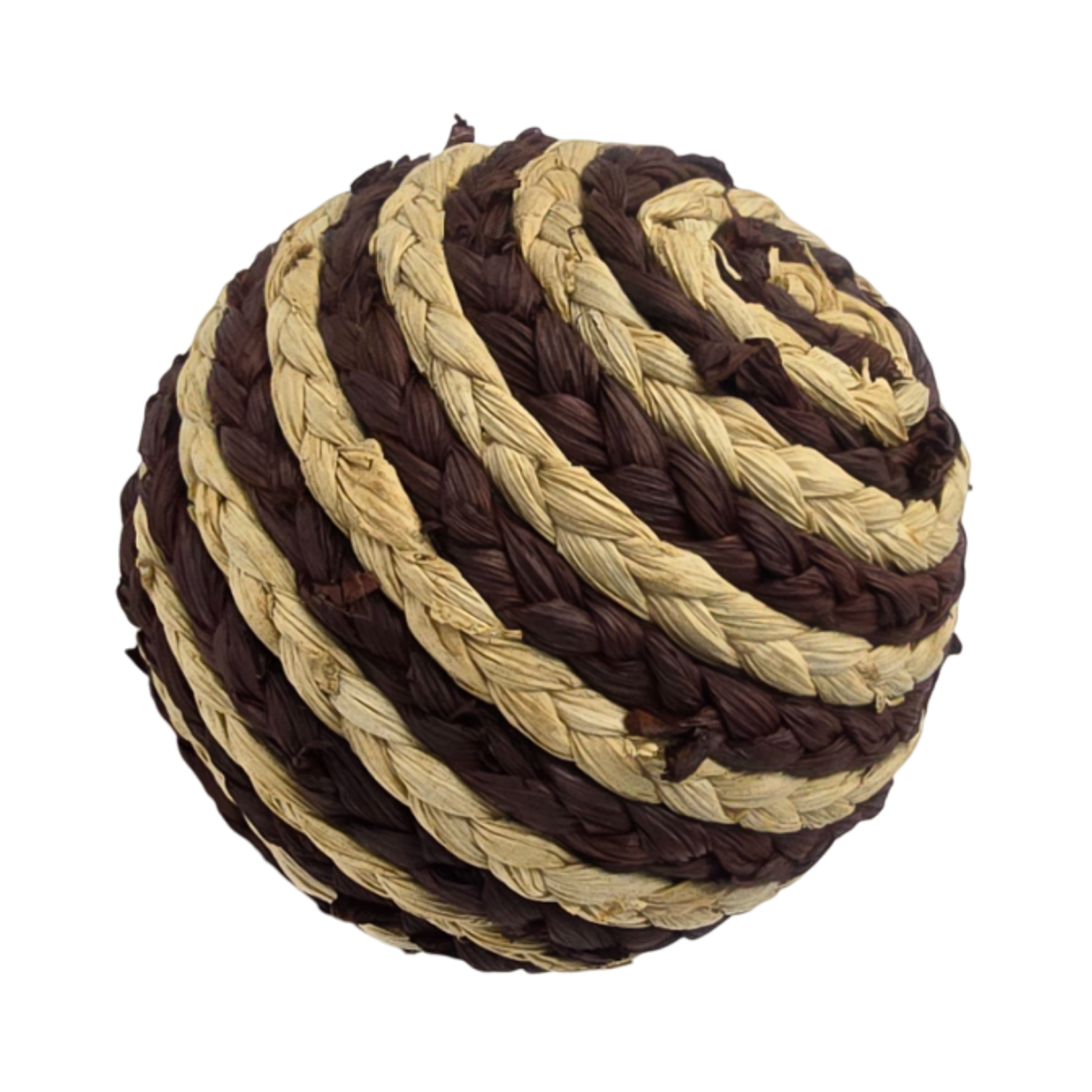 Set 3 Esferas De Yute Cuerda Para Decoracion Pelota Beige-2